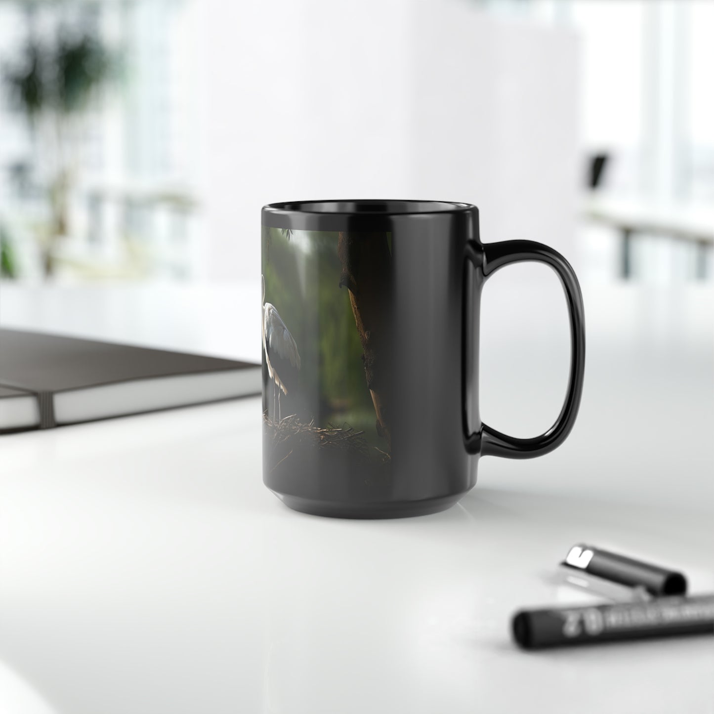 Stork Mug - 15oz Ceramic Mug