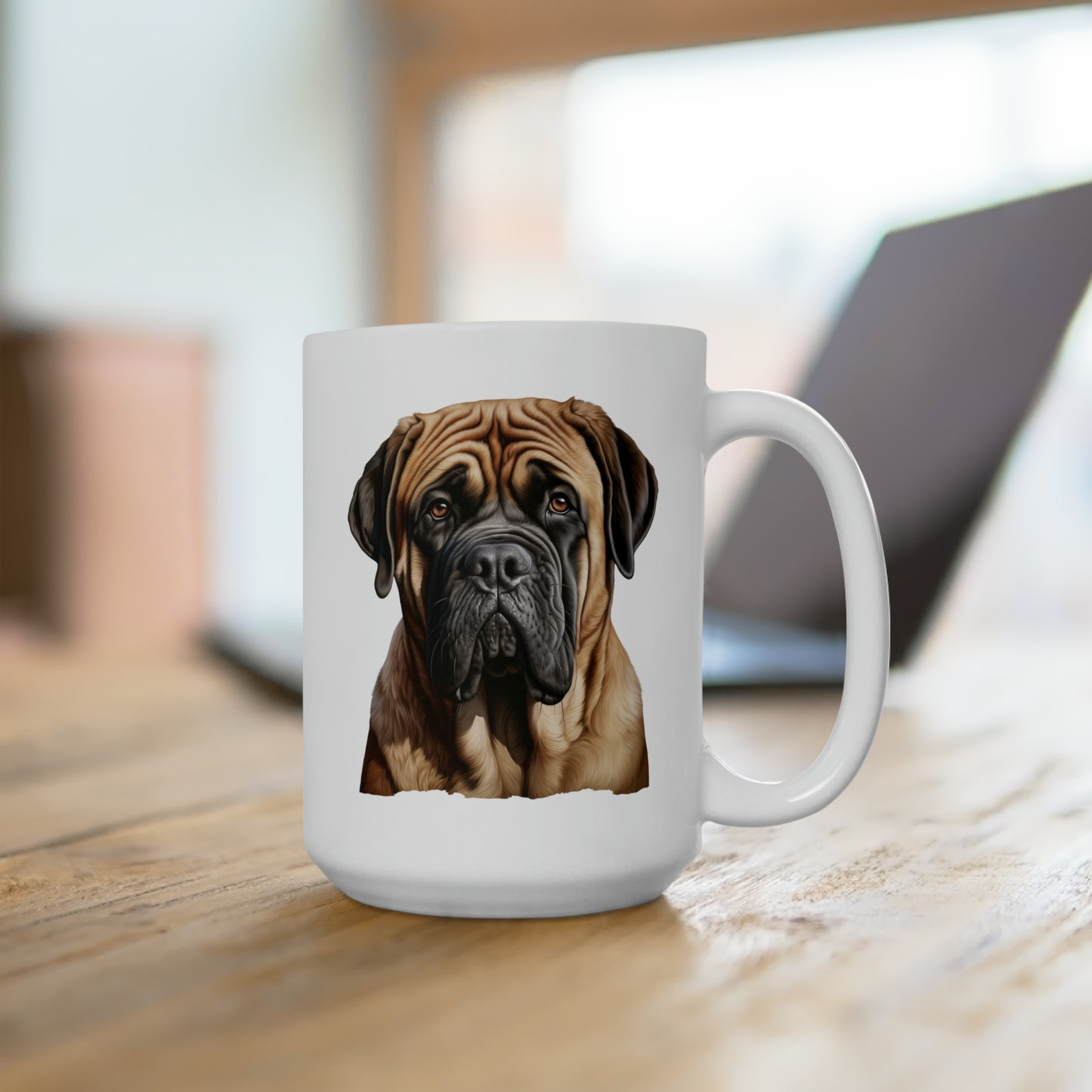 Mastiff Mug - Dog Mom Gift, Dog Dad Gift - 15 oz