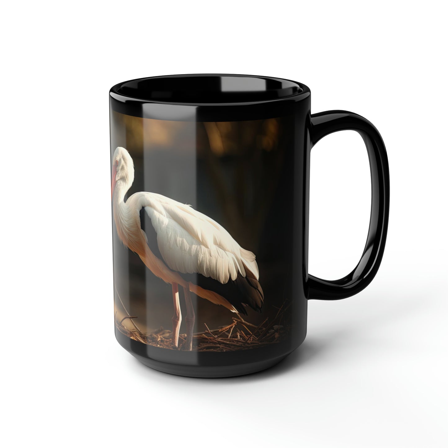 Stork Mug - 15oz Ceramic Mug