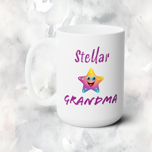 Stellar Grandma Mug 15oz