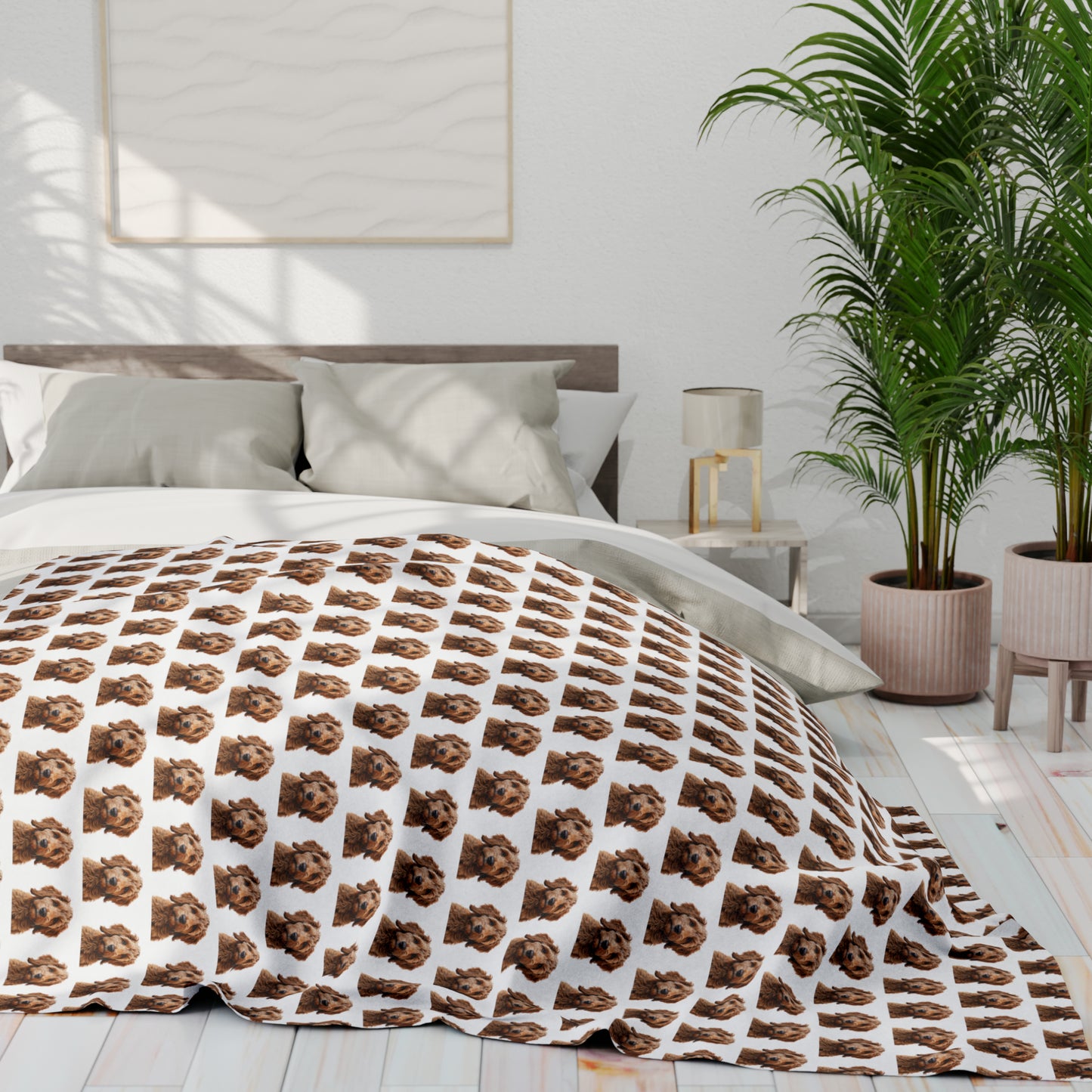 Goldendoodle Arctic Fleece Blanket