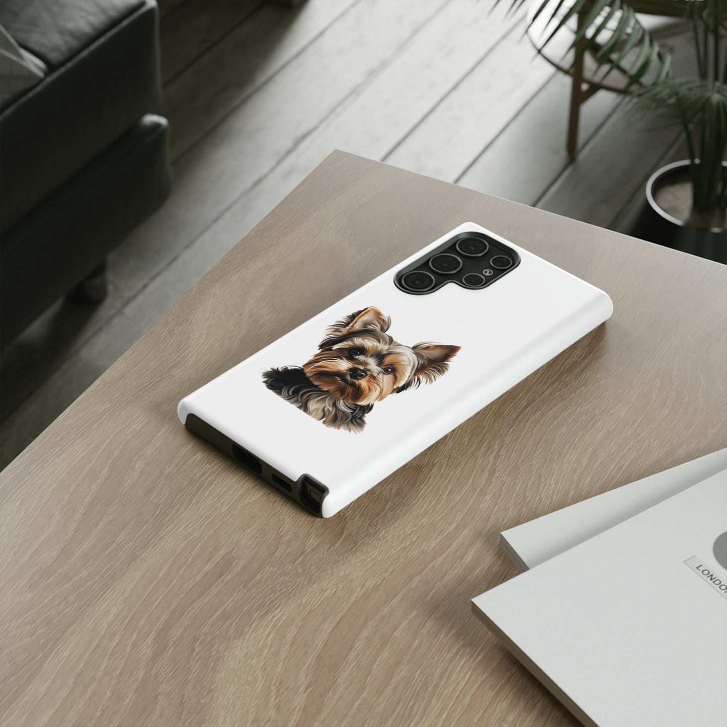 Yorkshire Terrier Phone Case (White)