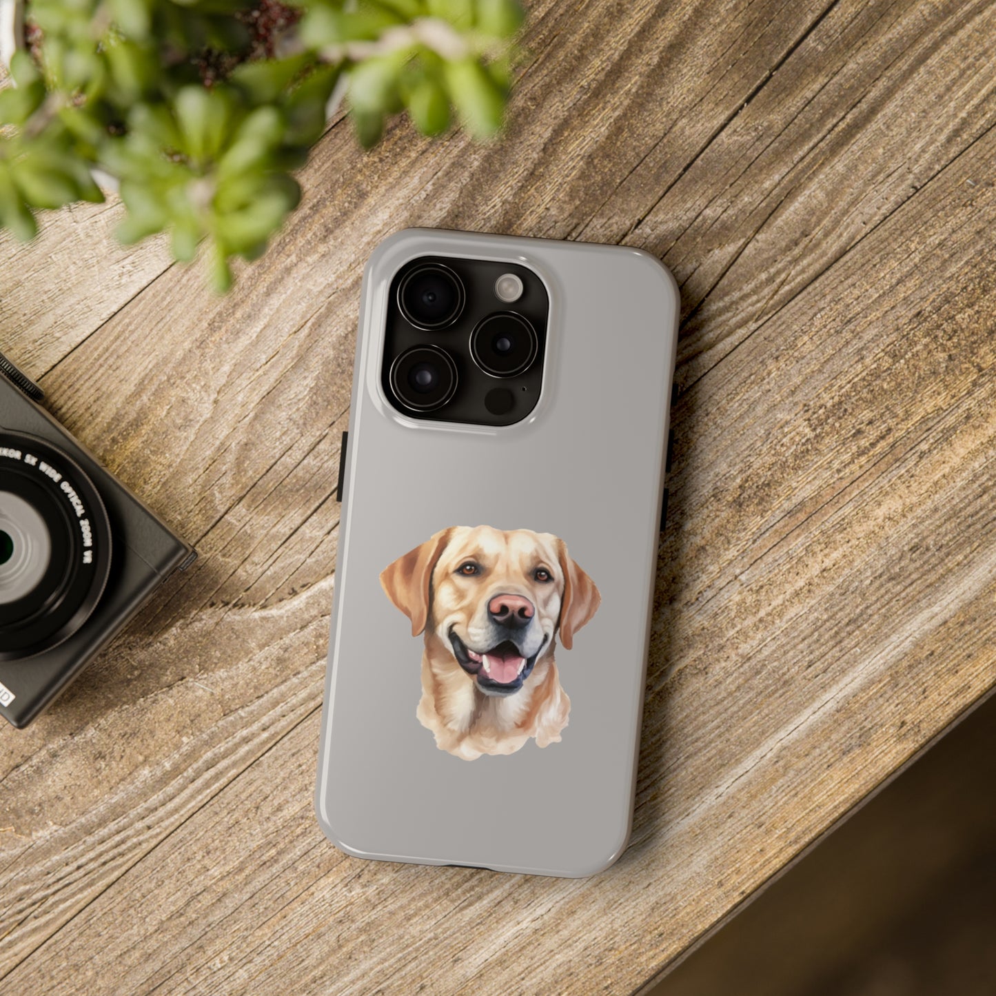 Light Grey Labrador Retriever Tough Phone Case