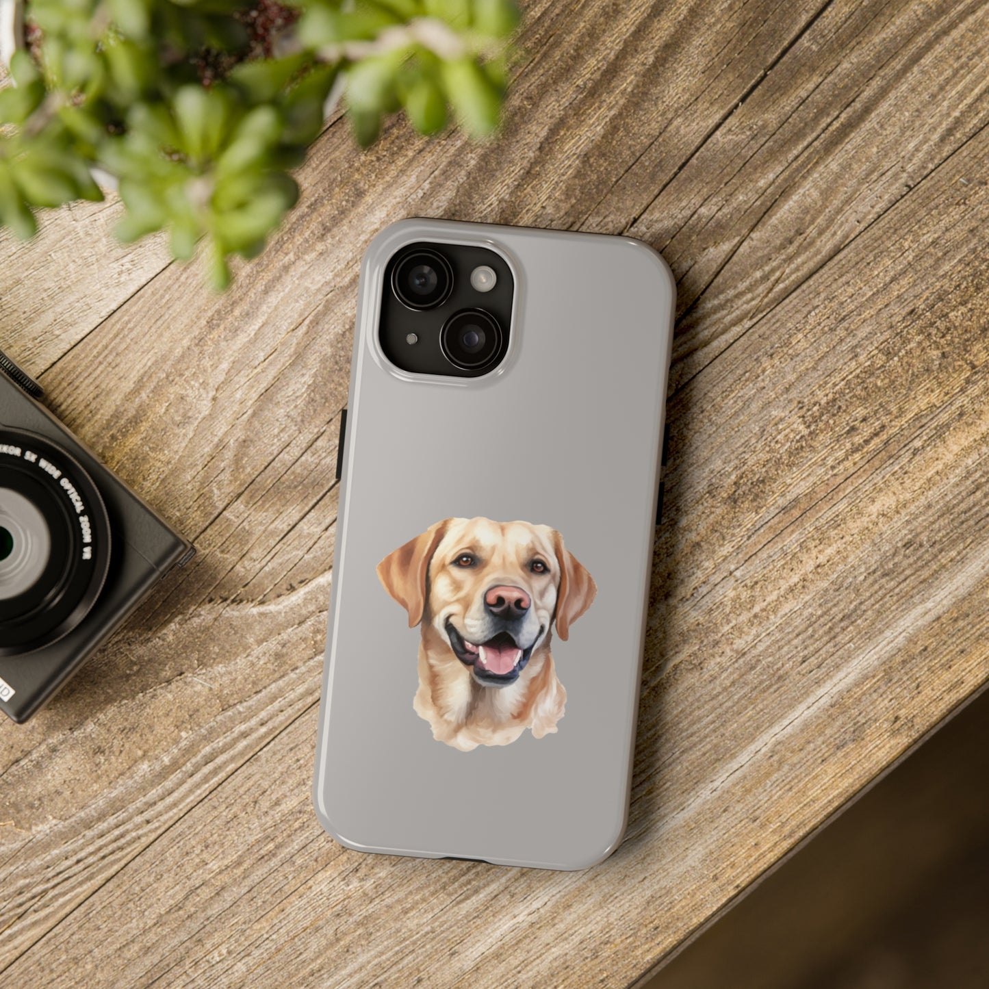 Light Grey Labrador Retriever Tough Phone Case
