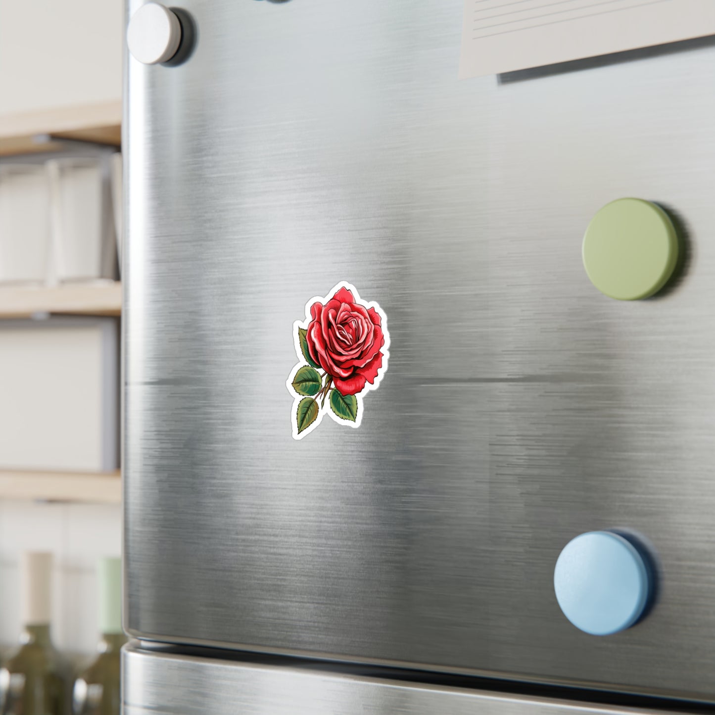 Rose Sticker - Kiss-Cut Vinyl Decals