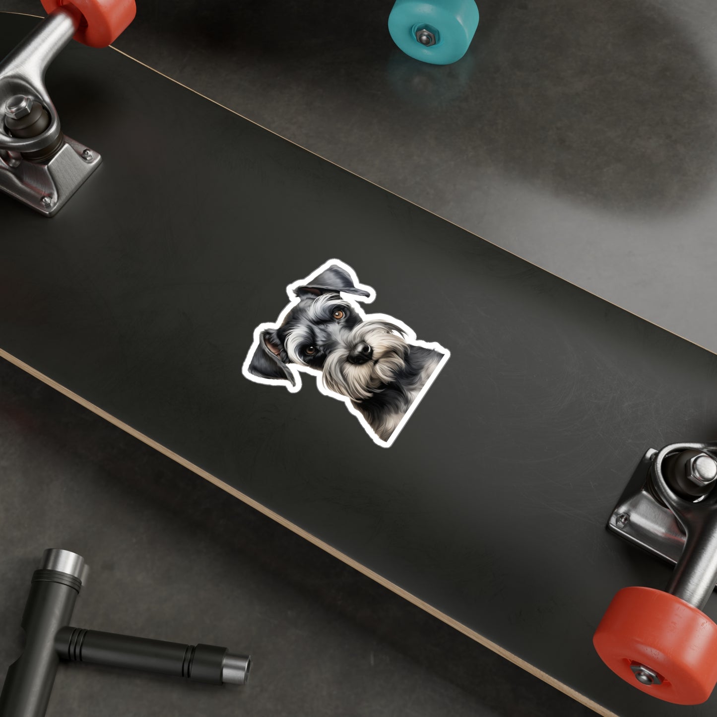 Schnauzer Sticker - Kiss-Cut Dog Vinyl Decals
