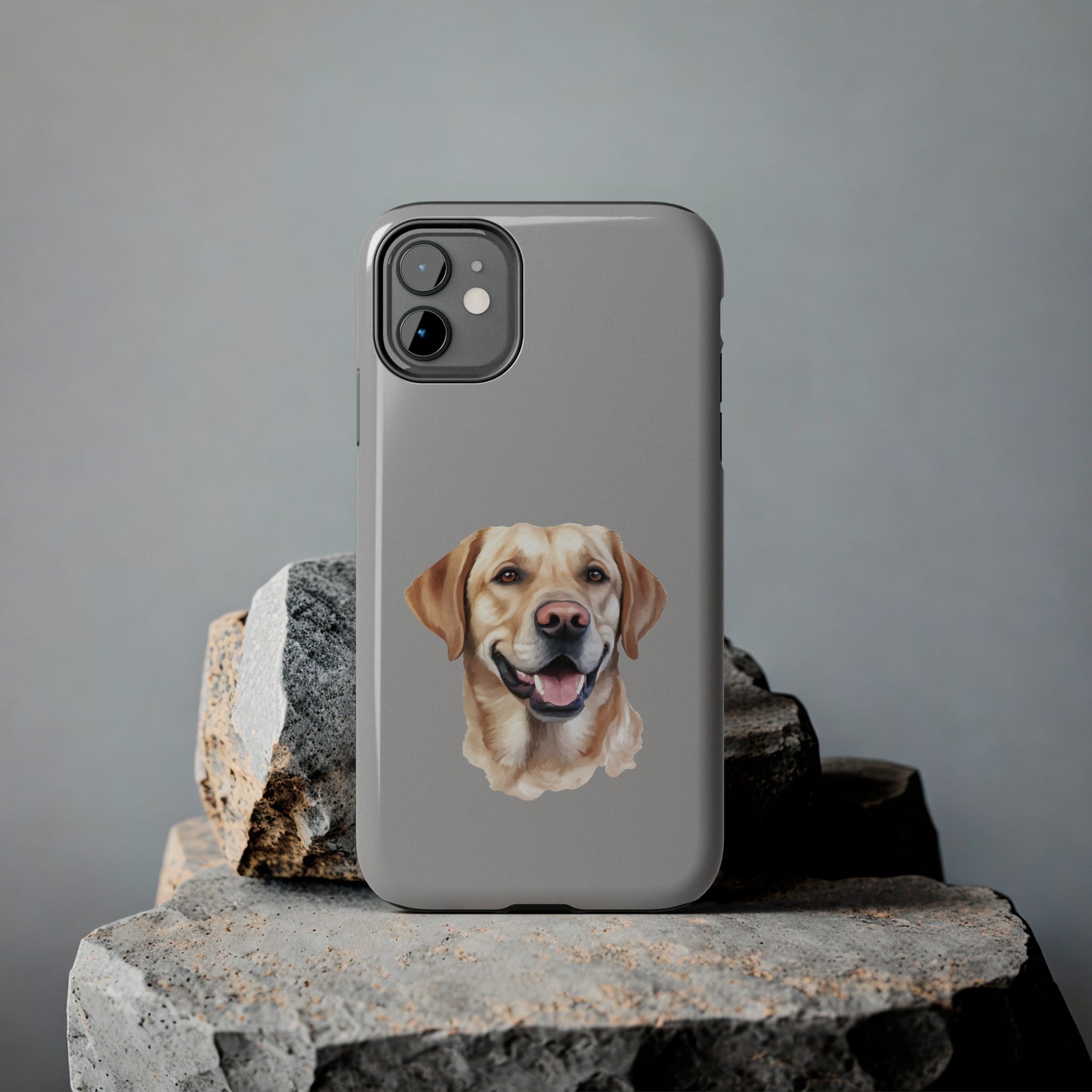 Light Grey Labrador Retriever Tough Phone Case