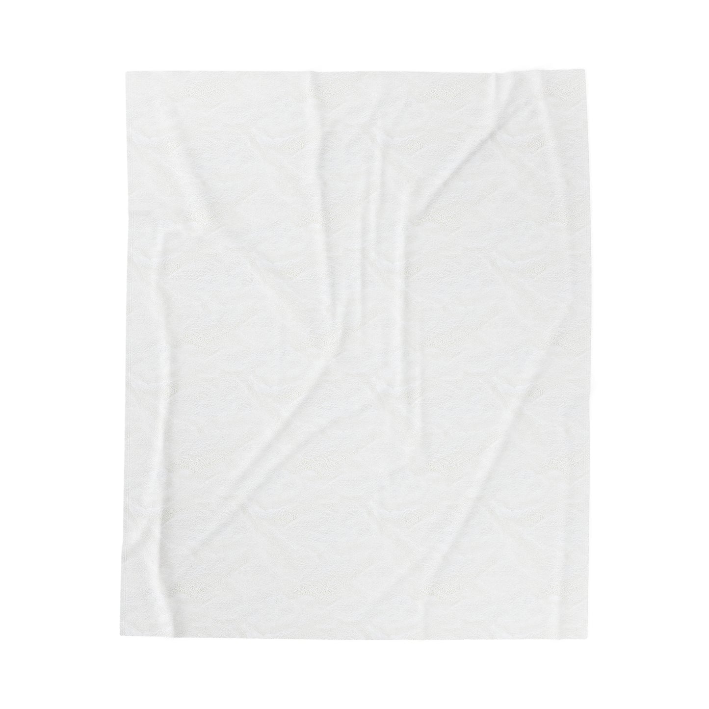 Boxer Blanket (Velveteen Plush, White)