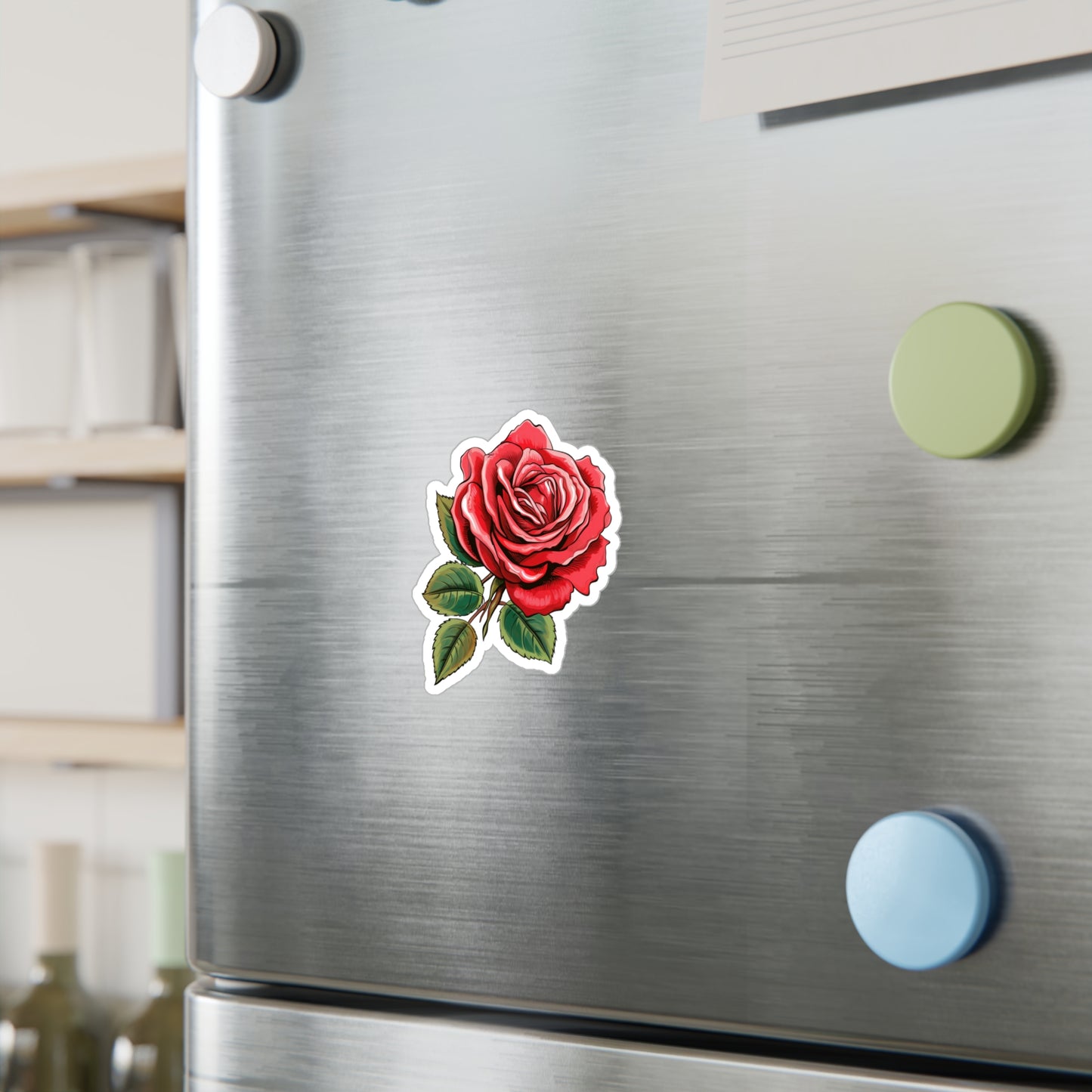 Rose Sticker - Kiss-Cut Vinyl Decals