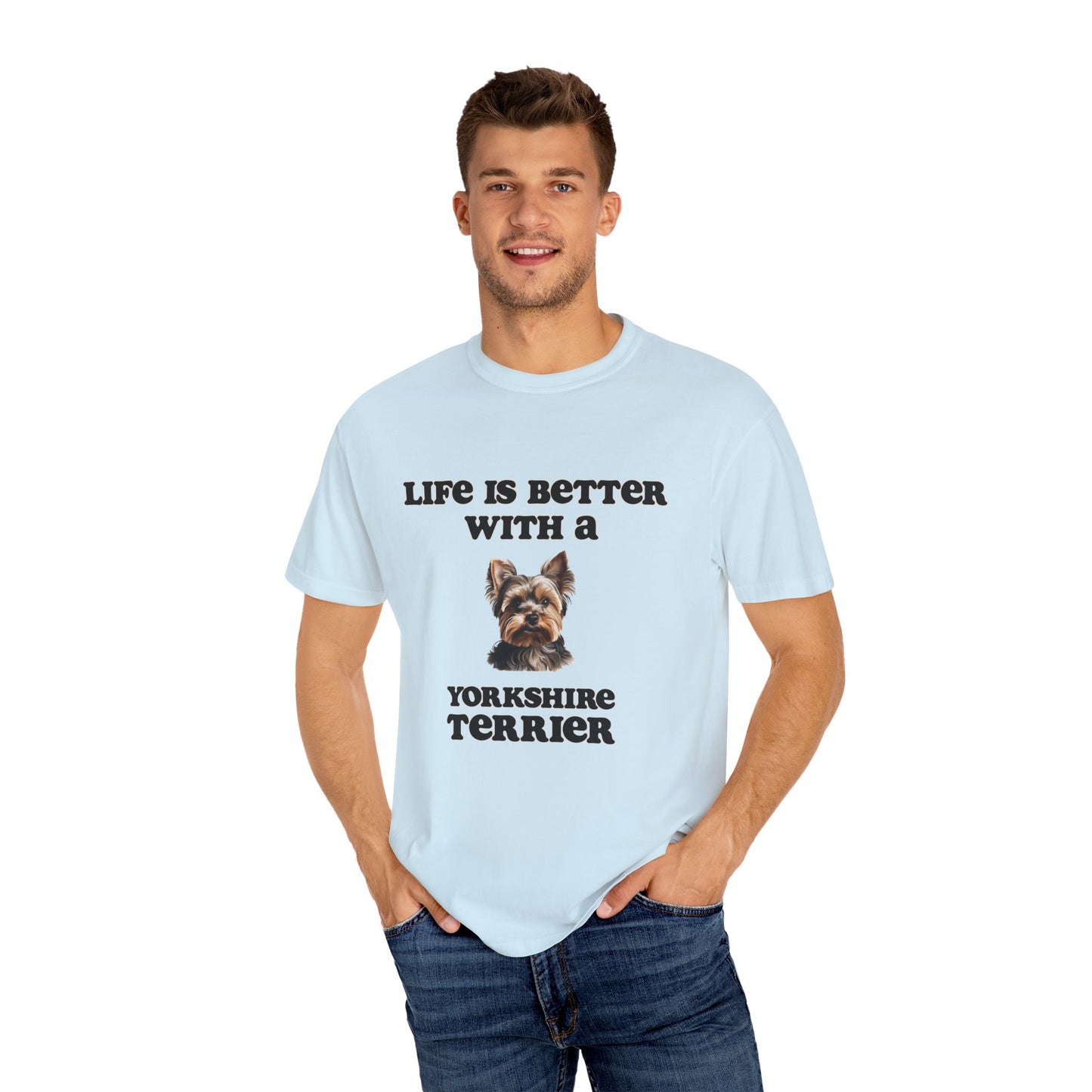 Yorkshire Terrier Tshirt - Dog Mom Shirt, Dog Dad Shirt, gift for Dog Mom