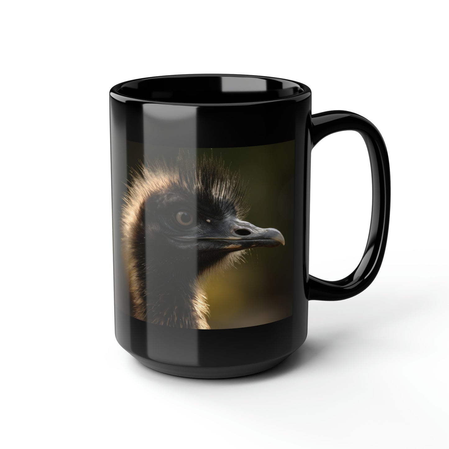 Emu Mug - 15 oz Ceramic Mug