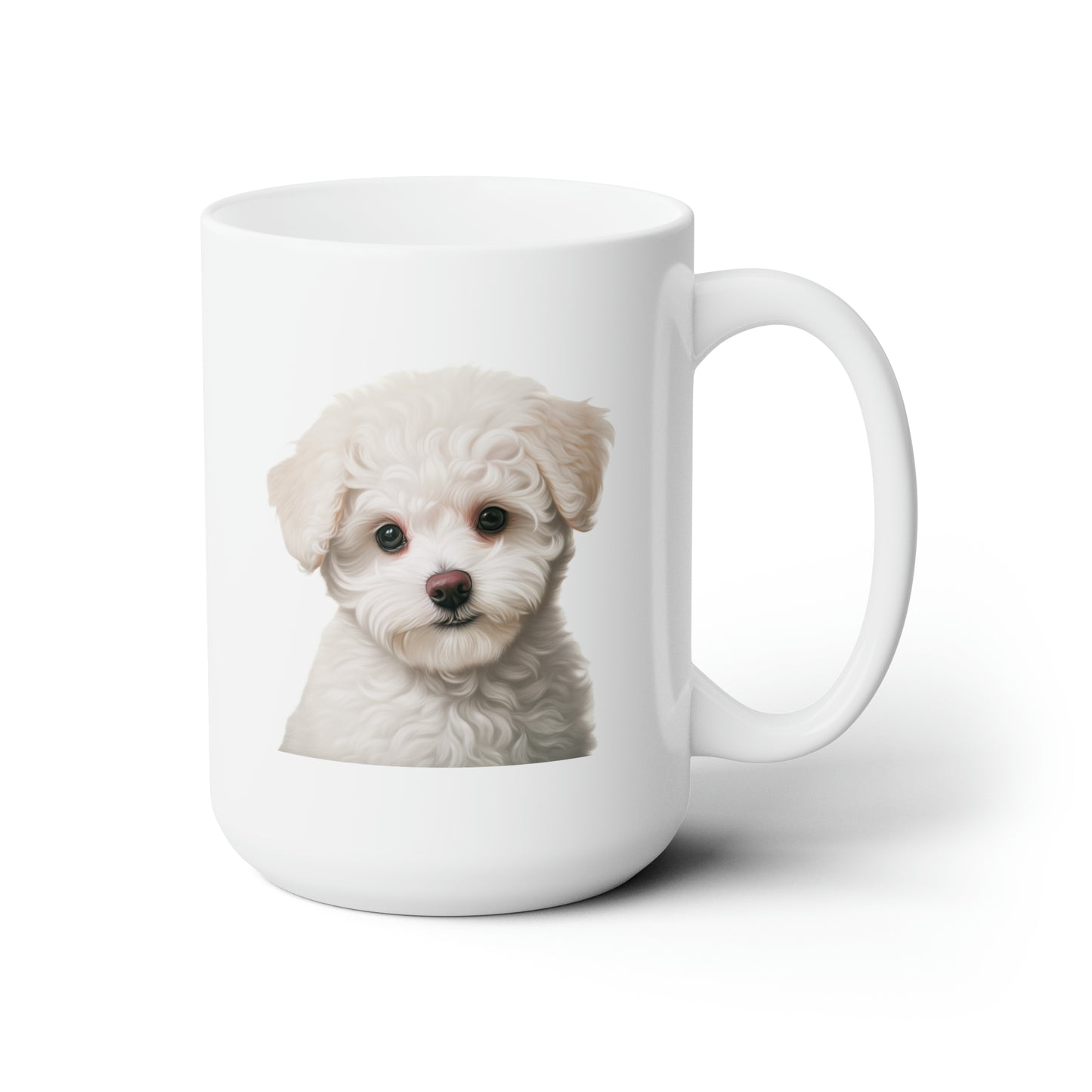 Bichon Frise Mug - Dog Mom Gift, Dog Dad Gift - 15 oz