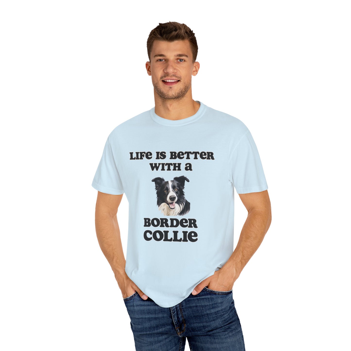 Border Collie Tshirt - Dog Mom Shirt, Dog Dad Shirt, gift for Dog Mom