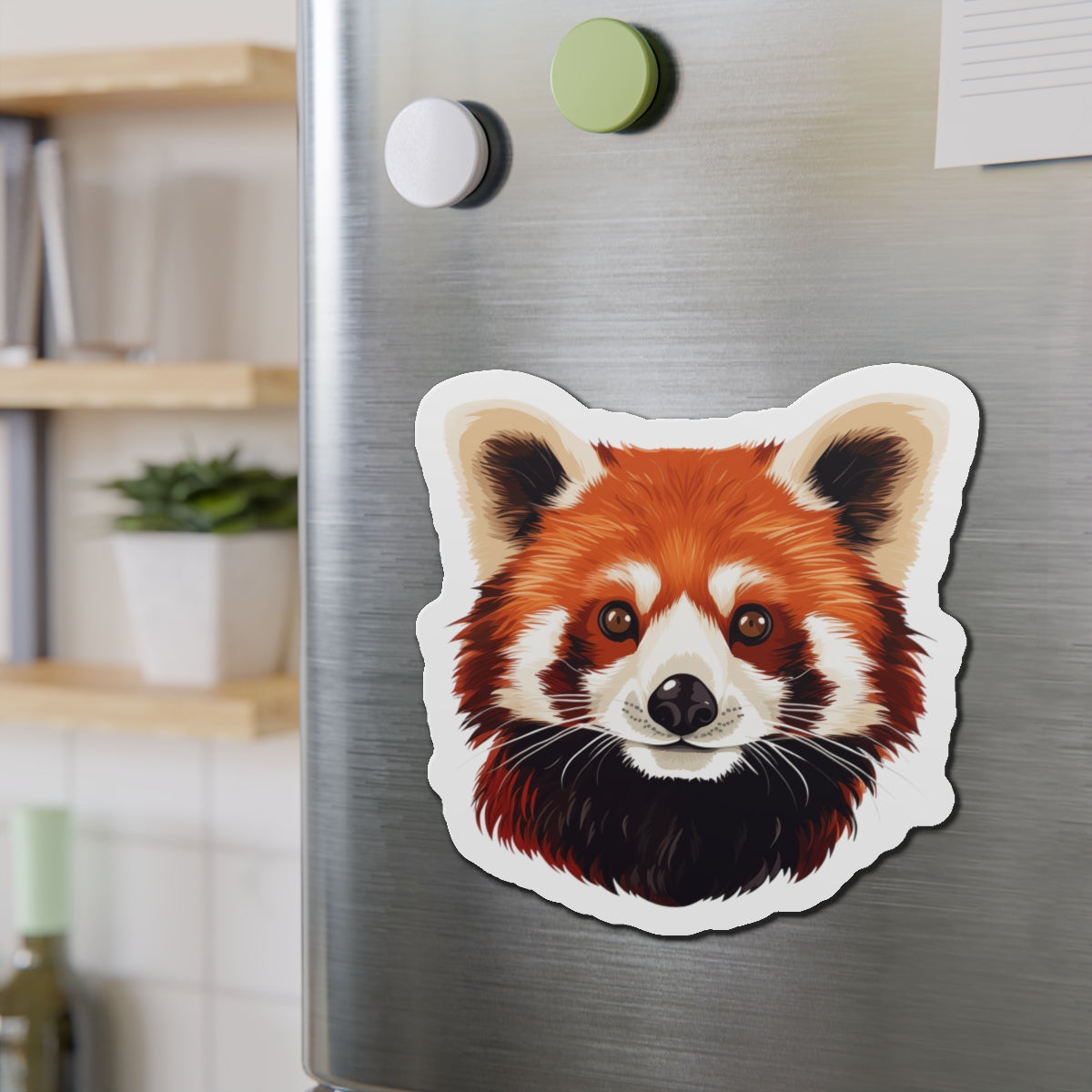 Red Panda Magnet - Playful Wildlife Animal Gift