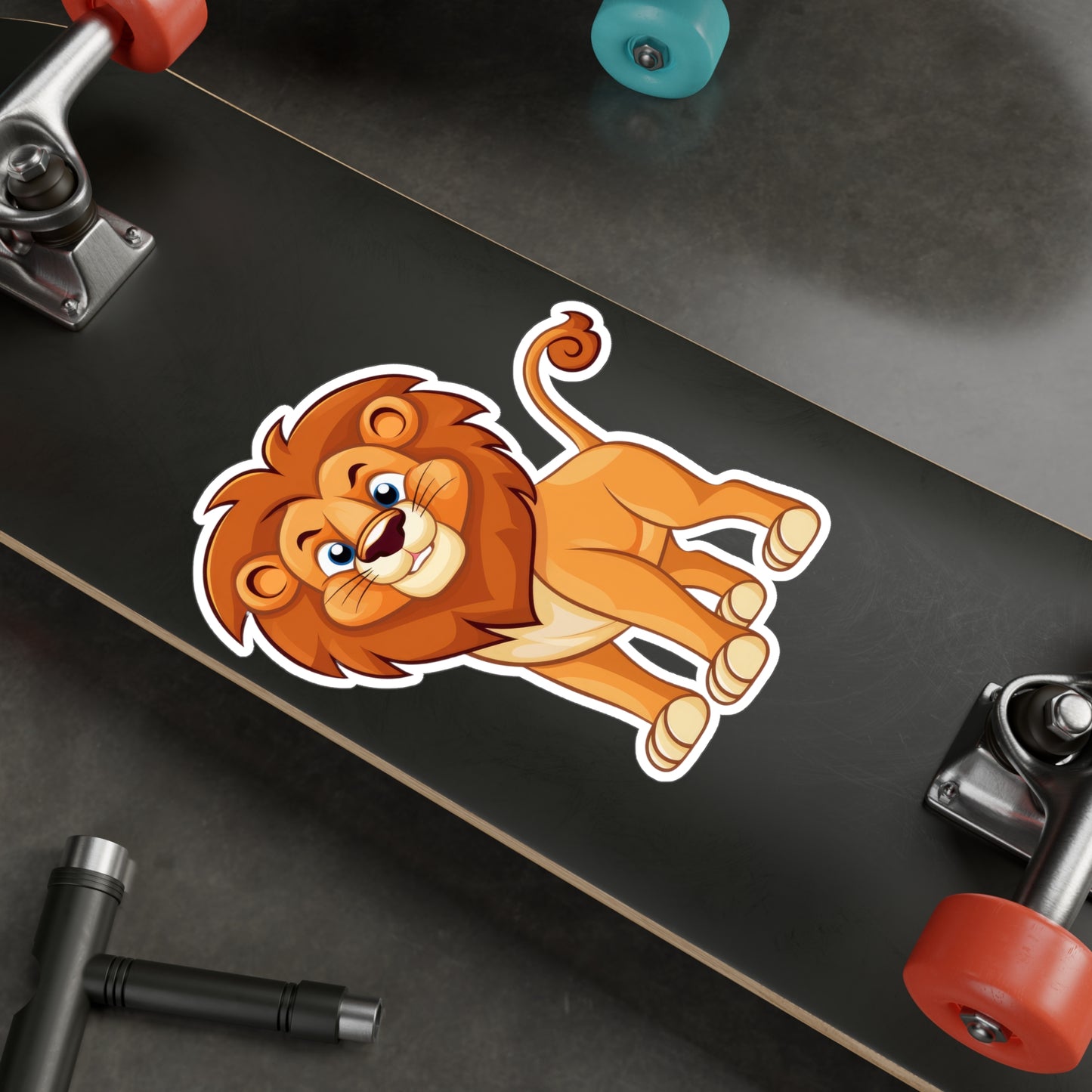 Lion Sticker - Waterproof Vinyl Wildlife Decal
