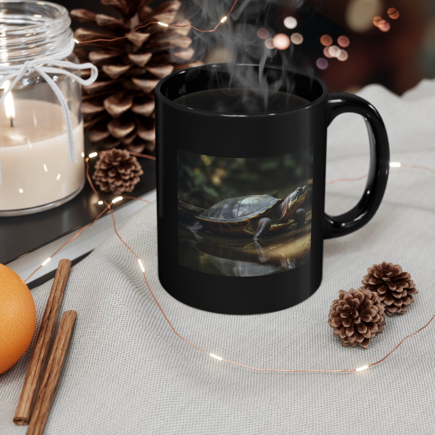 Turtle Ceramic Mug - 11 oz