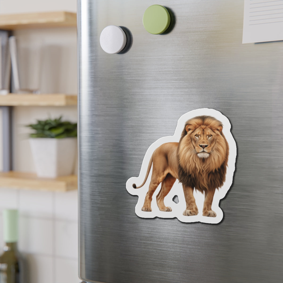 Lion Magnet - Die-Cut