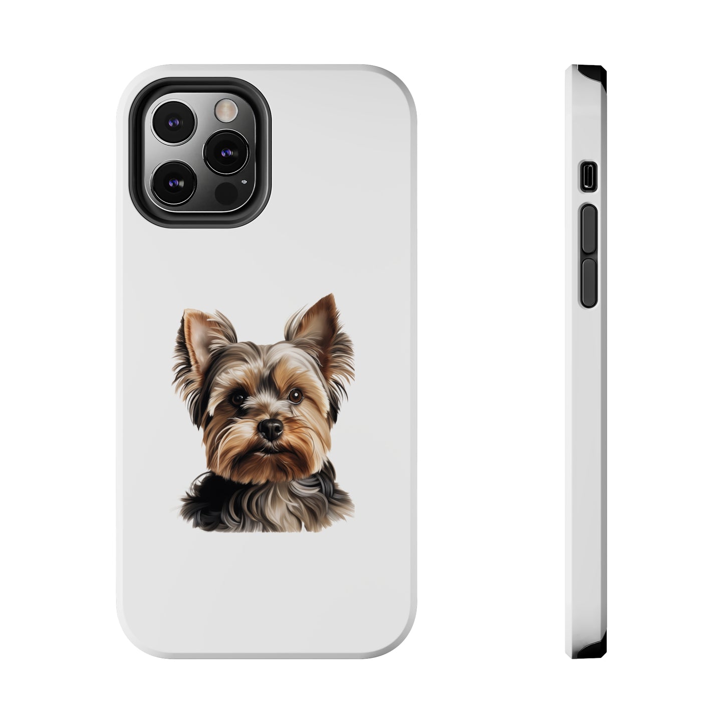 Yorkshire Terrier Tough Phone Case (White)