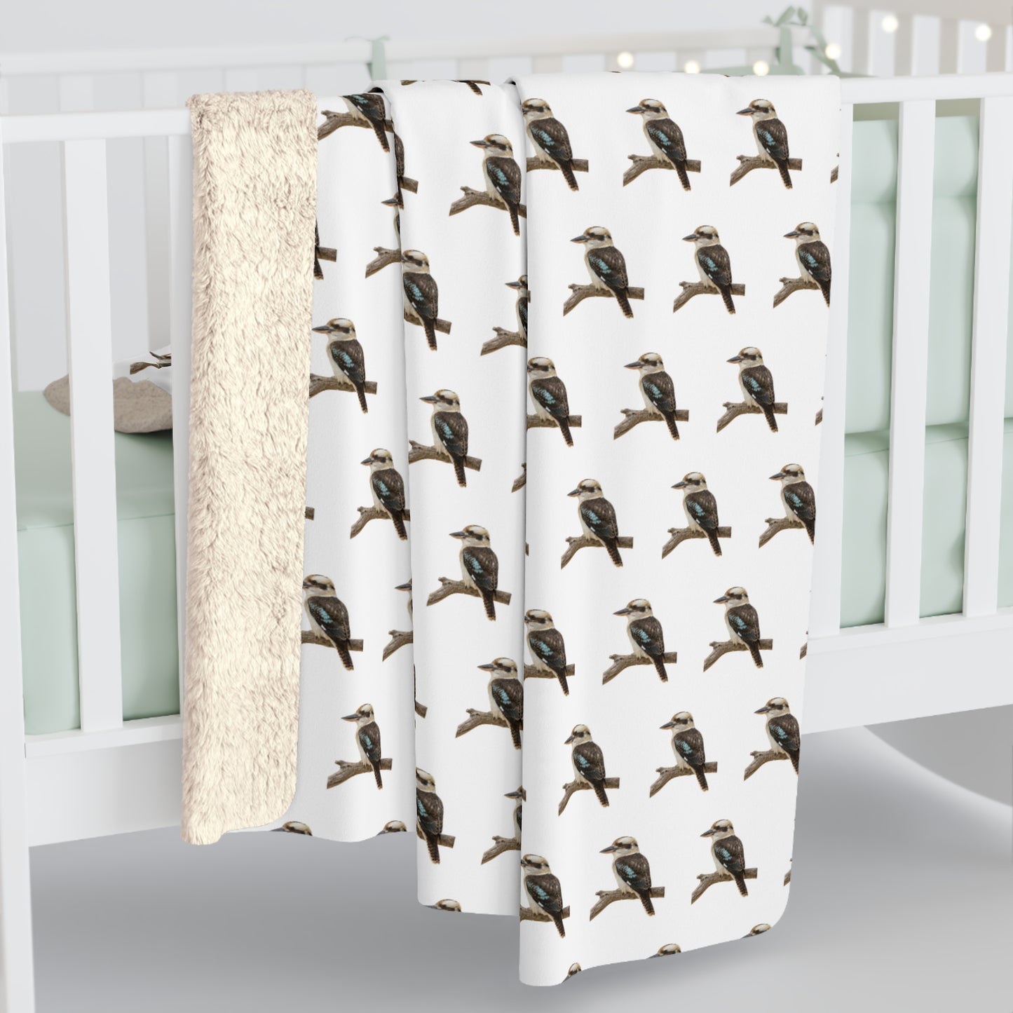 Kookaburra Blanket | Australian Bird Wildlife Throw