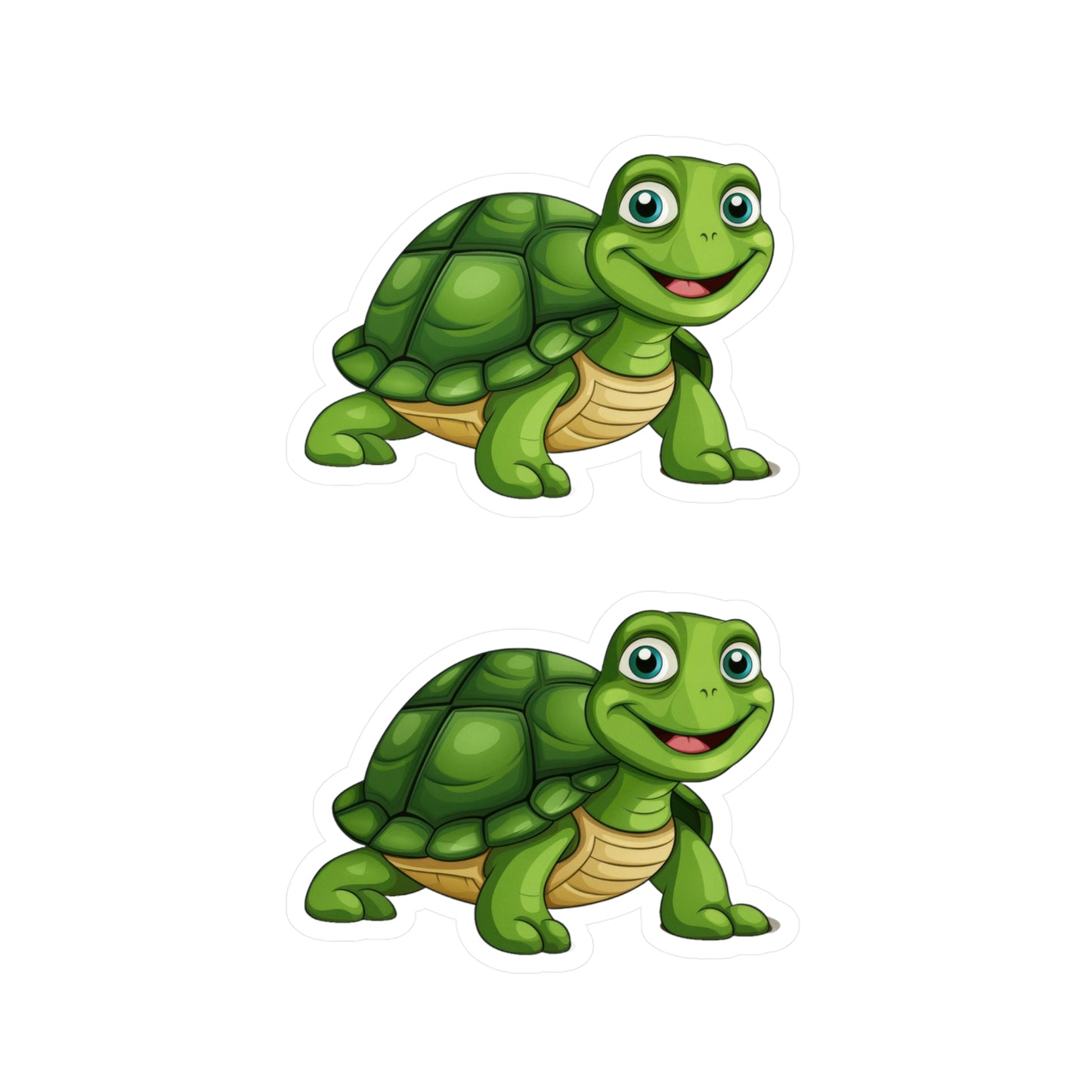 Turtle Sticker - Kiss-Cut Vinyl Decals