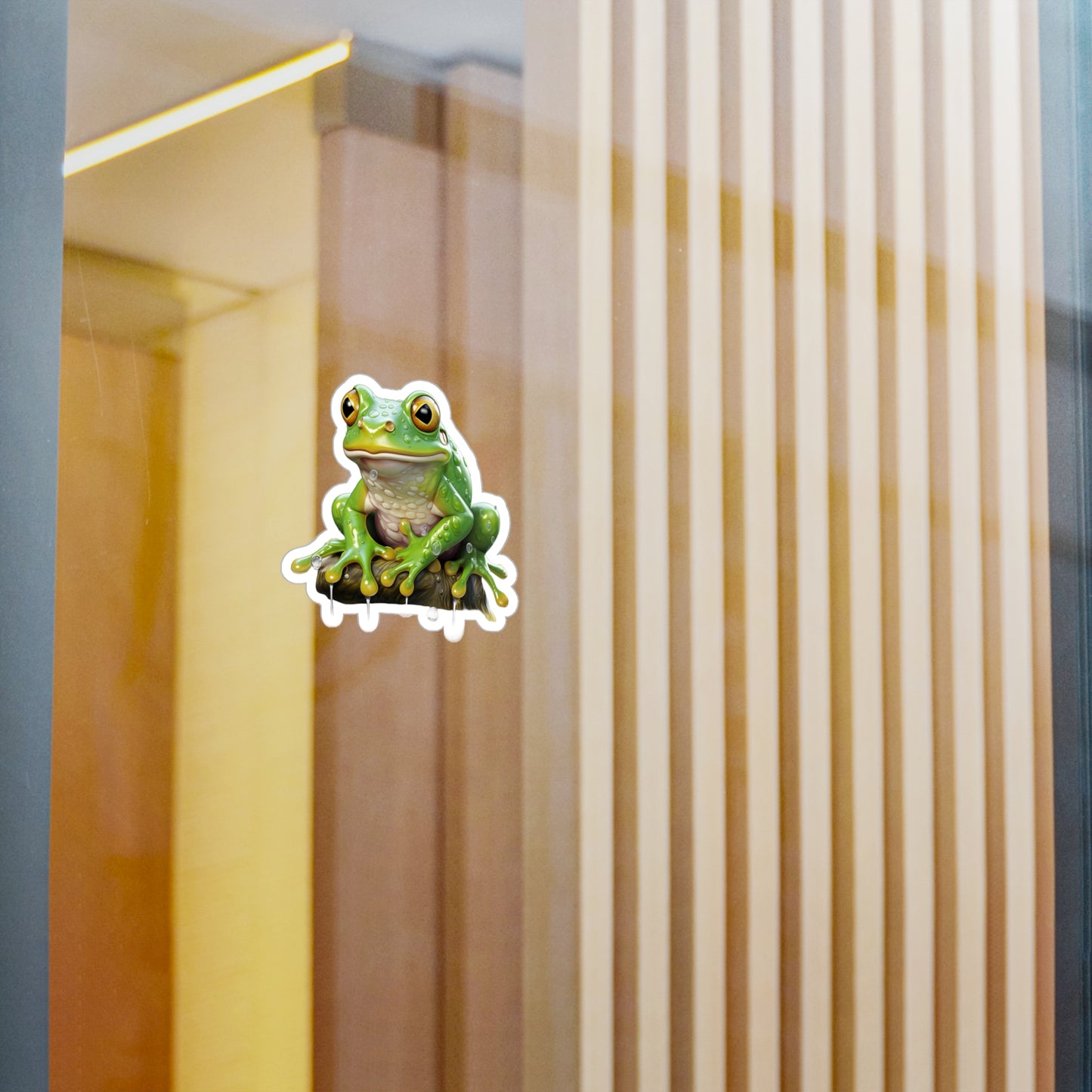 Frog Sticker | Frog Vinyl Decal | Car Decal | Laptop Sticker | Window Decal