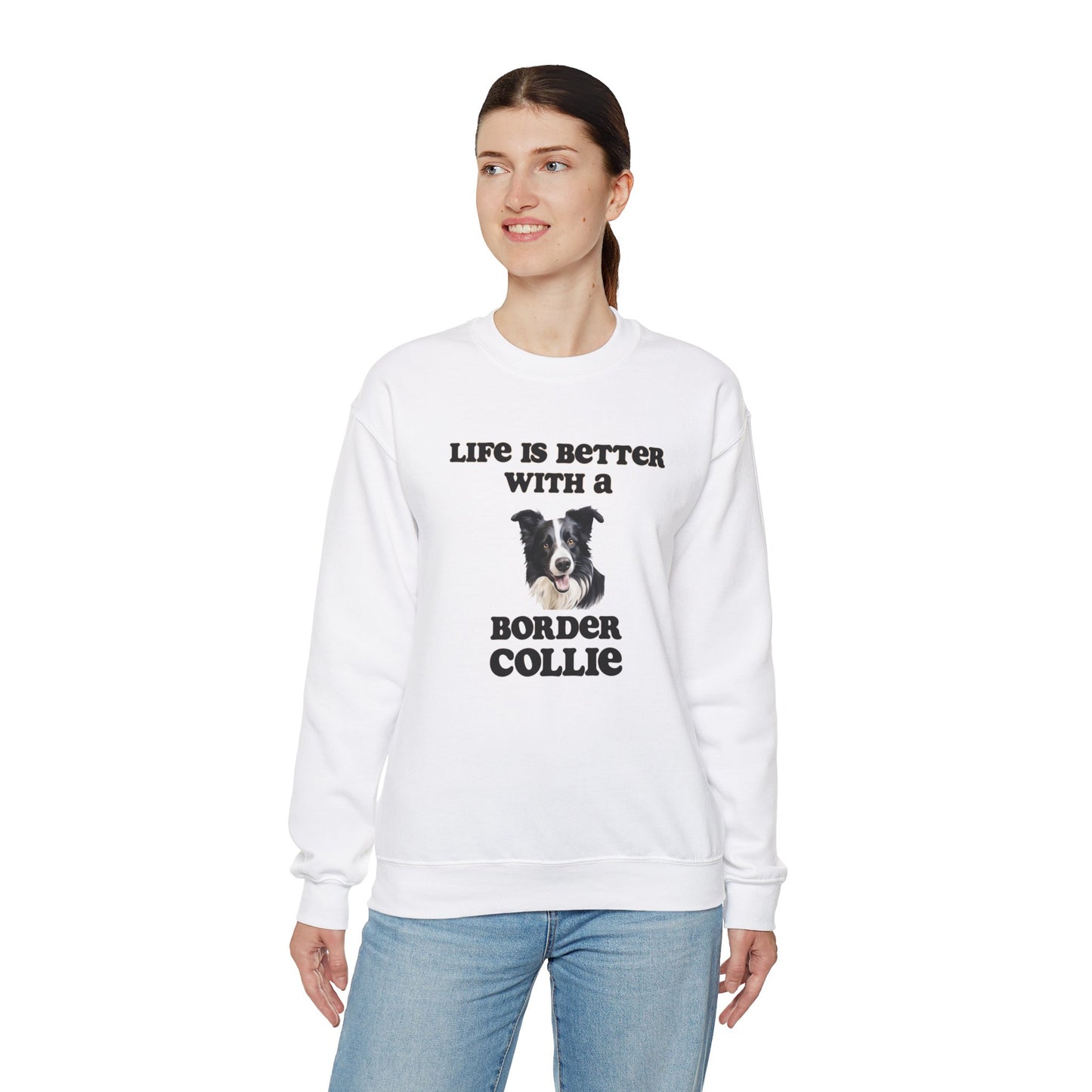Life is Better with a Border Collie sweatshirt, Dog Mom Shirt, Dog Dog Dad Shirt