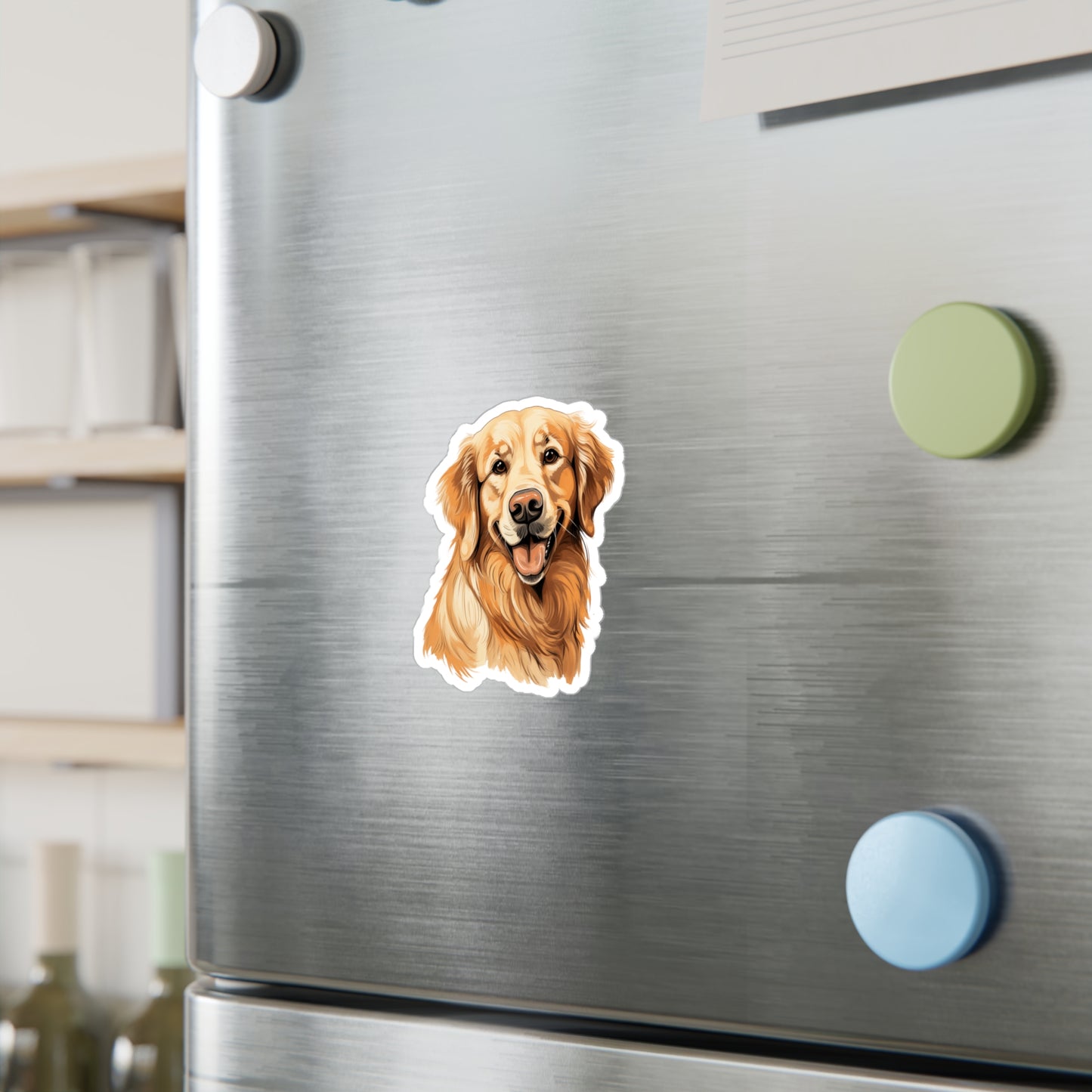 Golden Retriever Sticker - Kiss-Cut Vinyl Decals