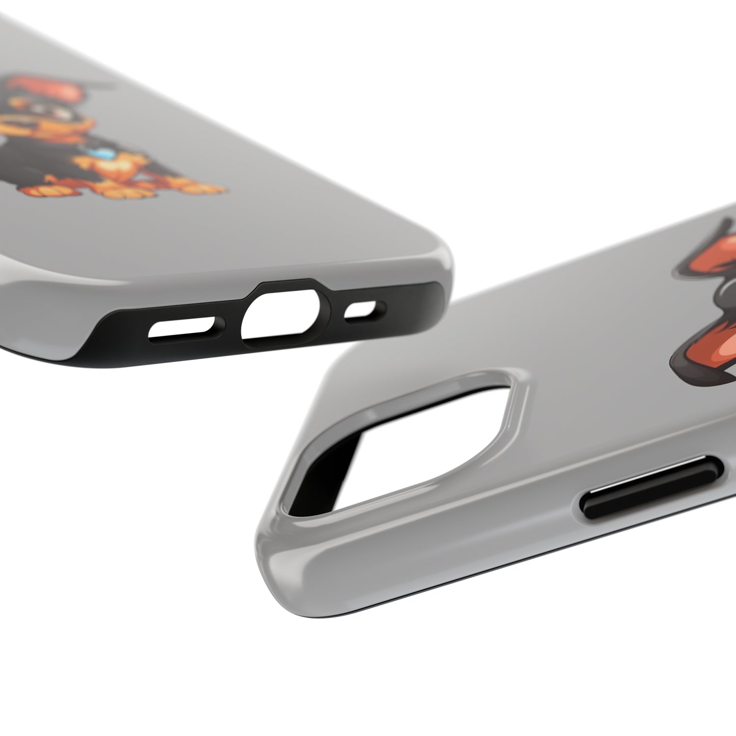 Light Grey Chihuahua Tough Phone Case