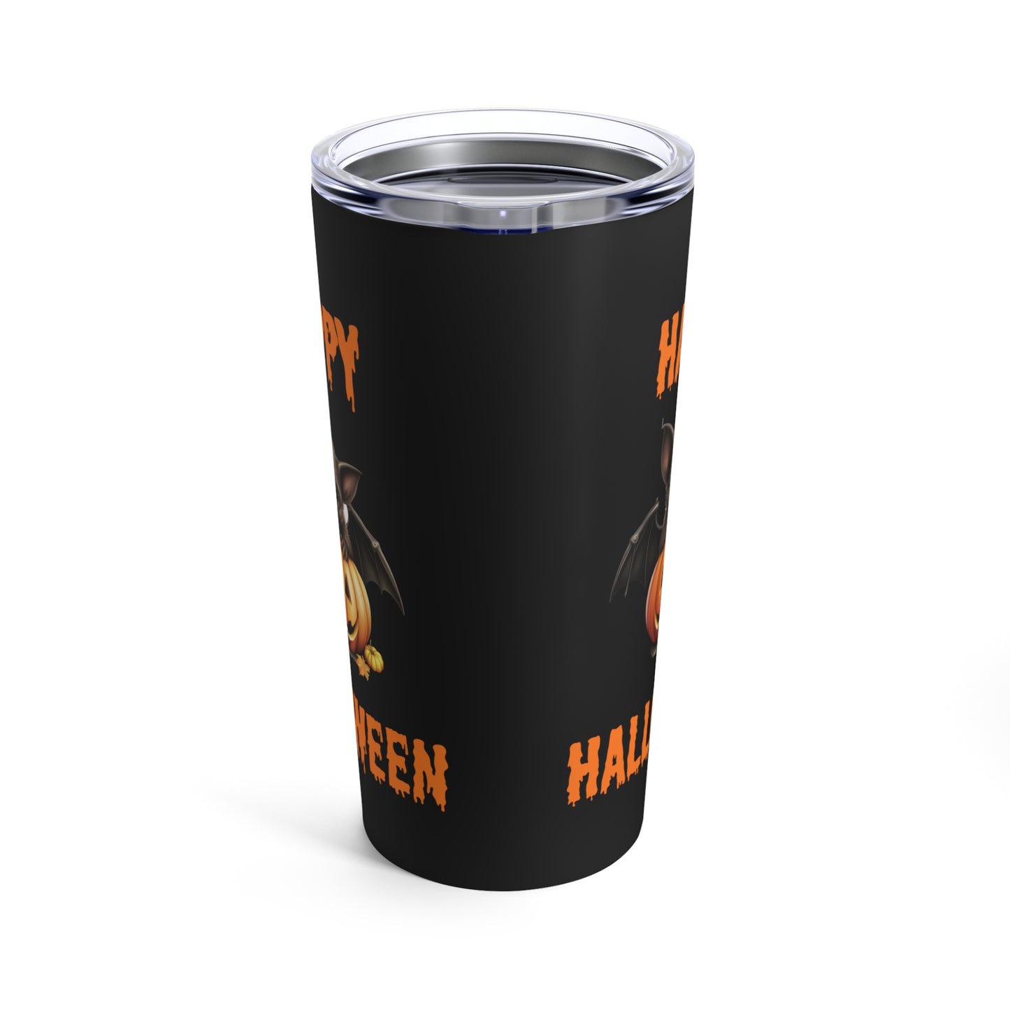 Happy Halloween Bat Stainless Steel Tumbler 20oz