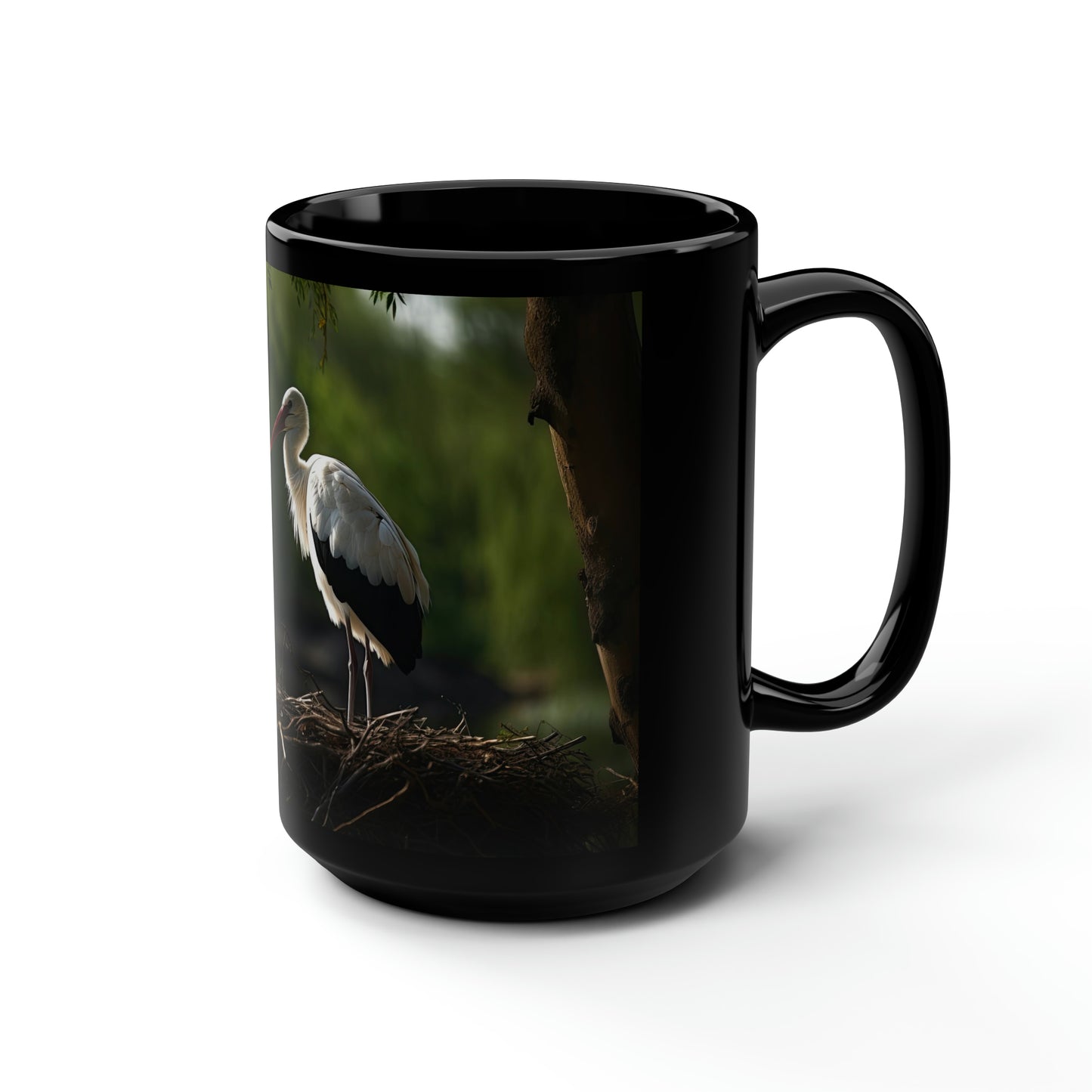 Stork Mug - 15oz Ceramic Mug