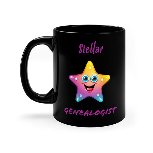 Stellar Genealogist Ceramic Mug - 11 oz