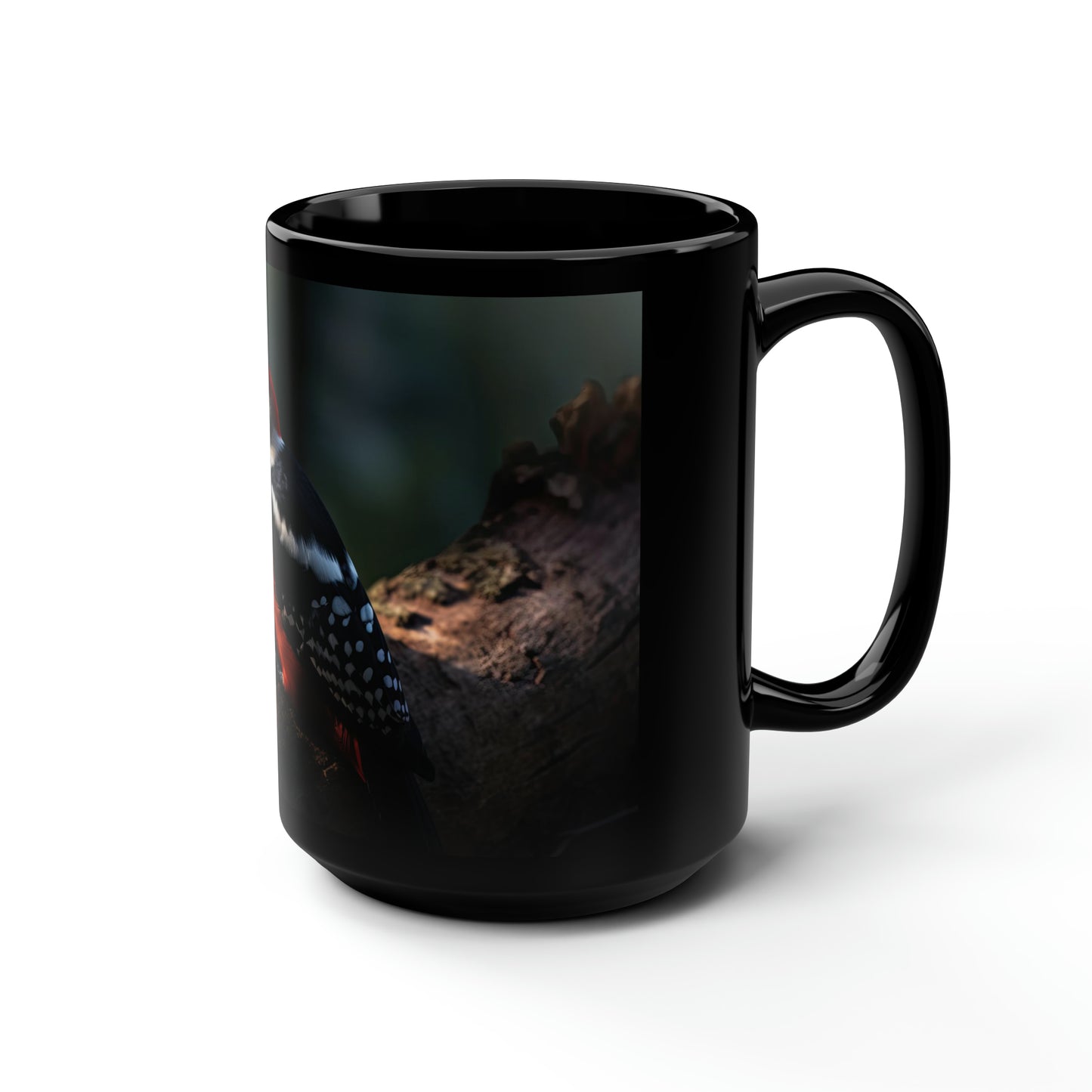 Woodpecker Mug - 15 oz Ceramic Mug