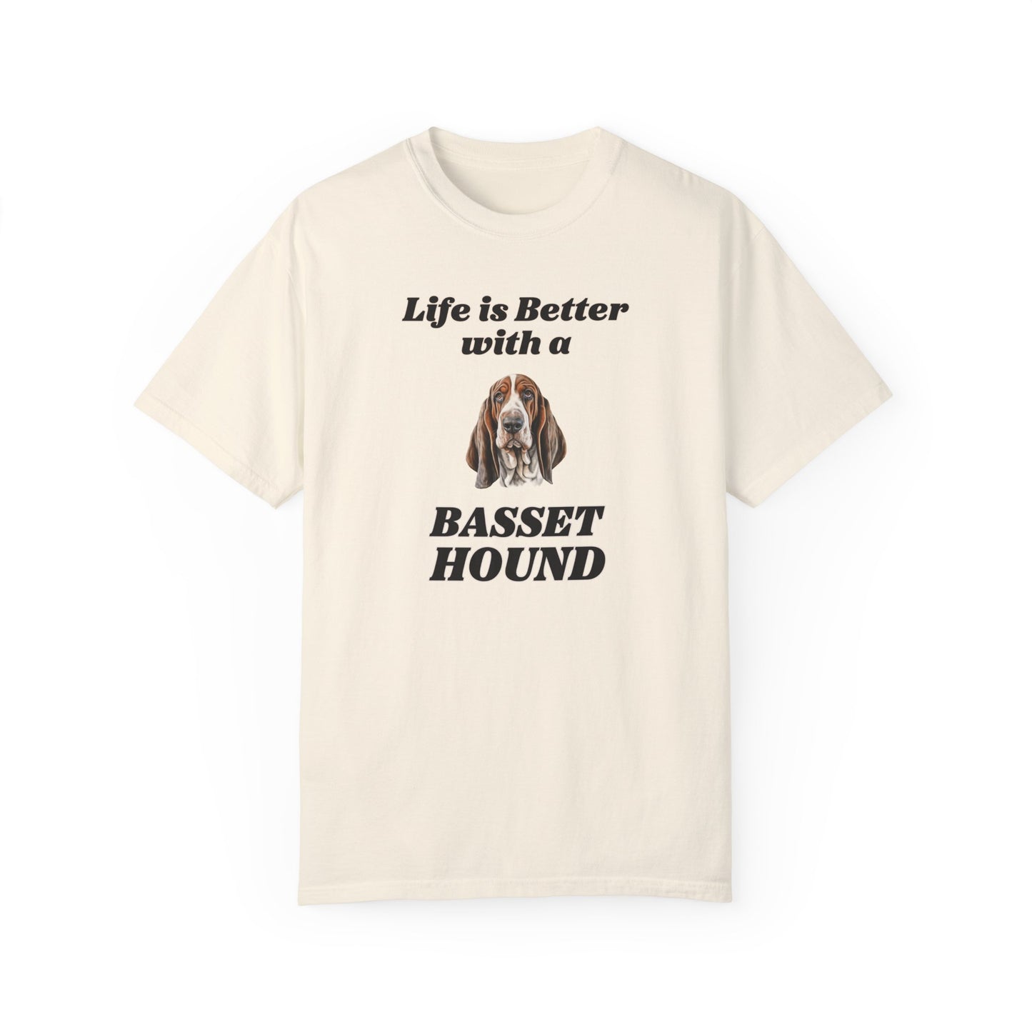 basset hound t-shirt