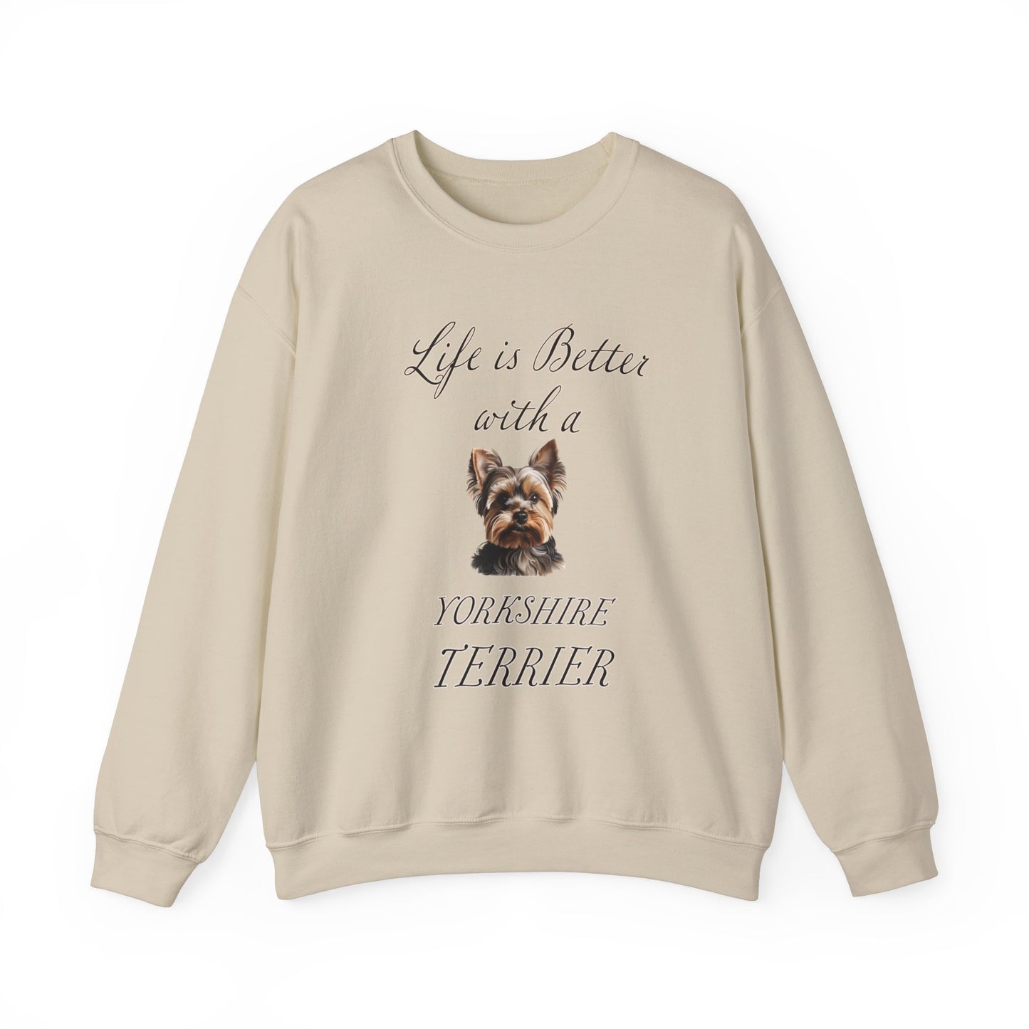 Yorkshire Terrier sweatshirt, Dog Mom Shirt, Dog Dad Shirt