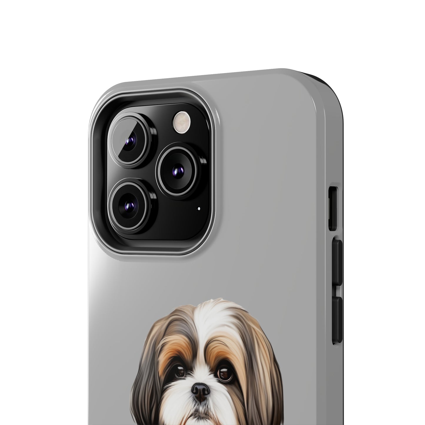 Light Grey Shih Tzu Tough Phone Case