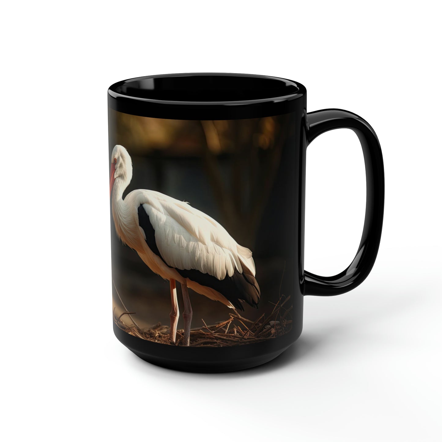 Stork Mug - 15oz Ceramic Mug