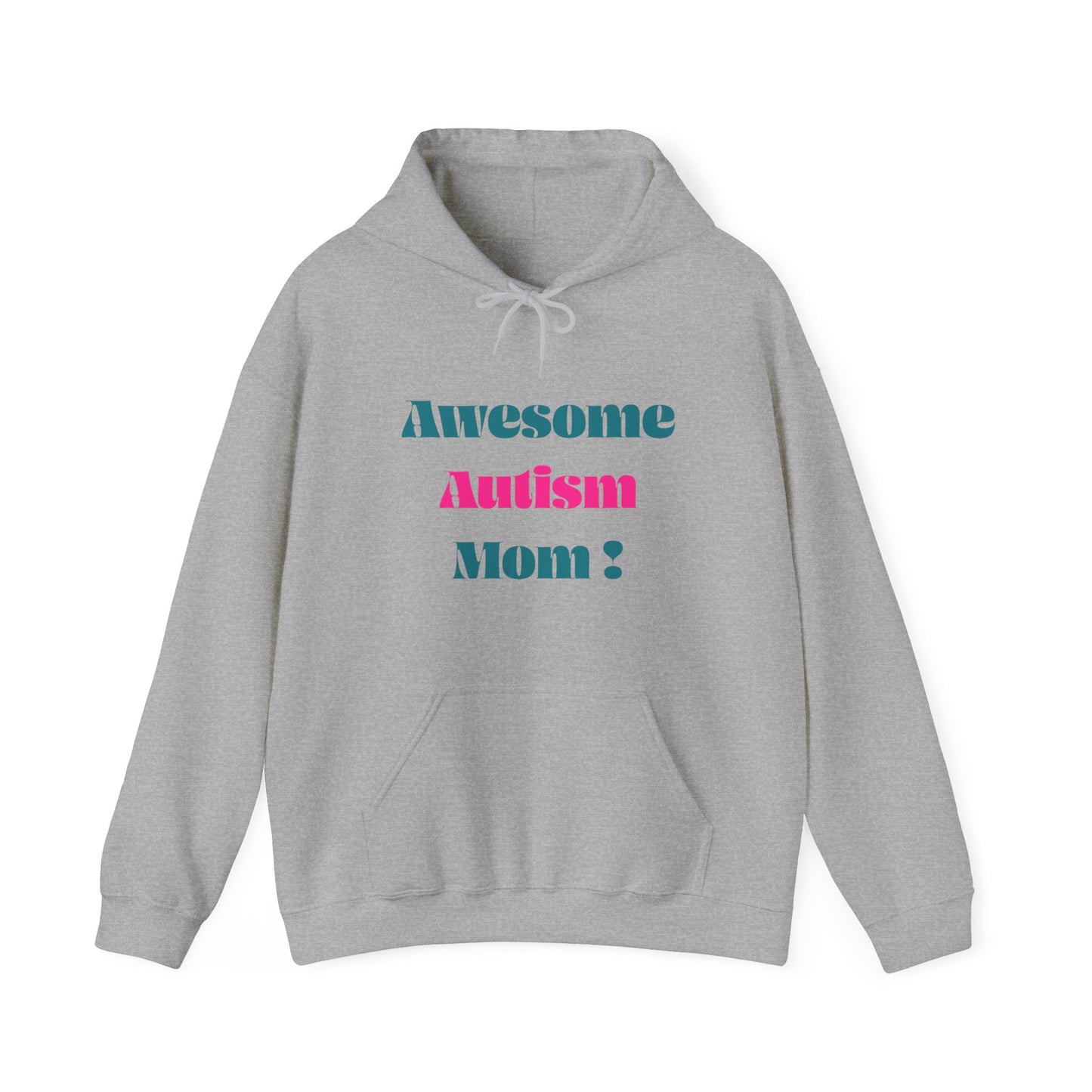 Awesome Autism Mom Hoodie - Unisex Heavy Blend Hooded Sweatshirt