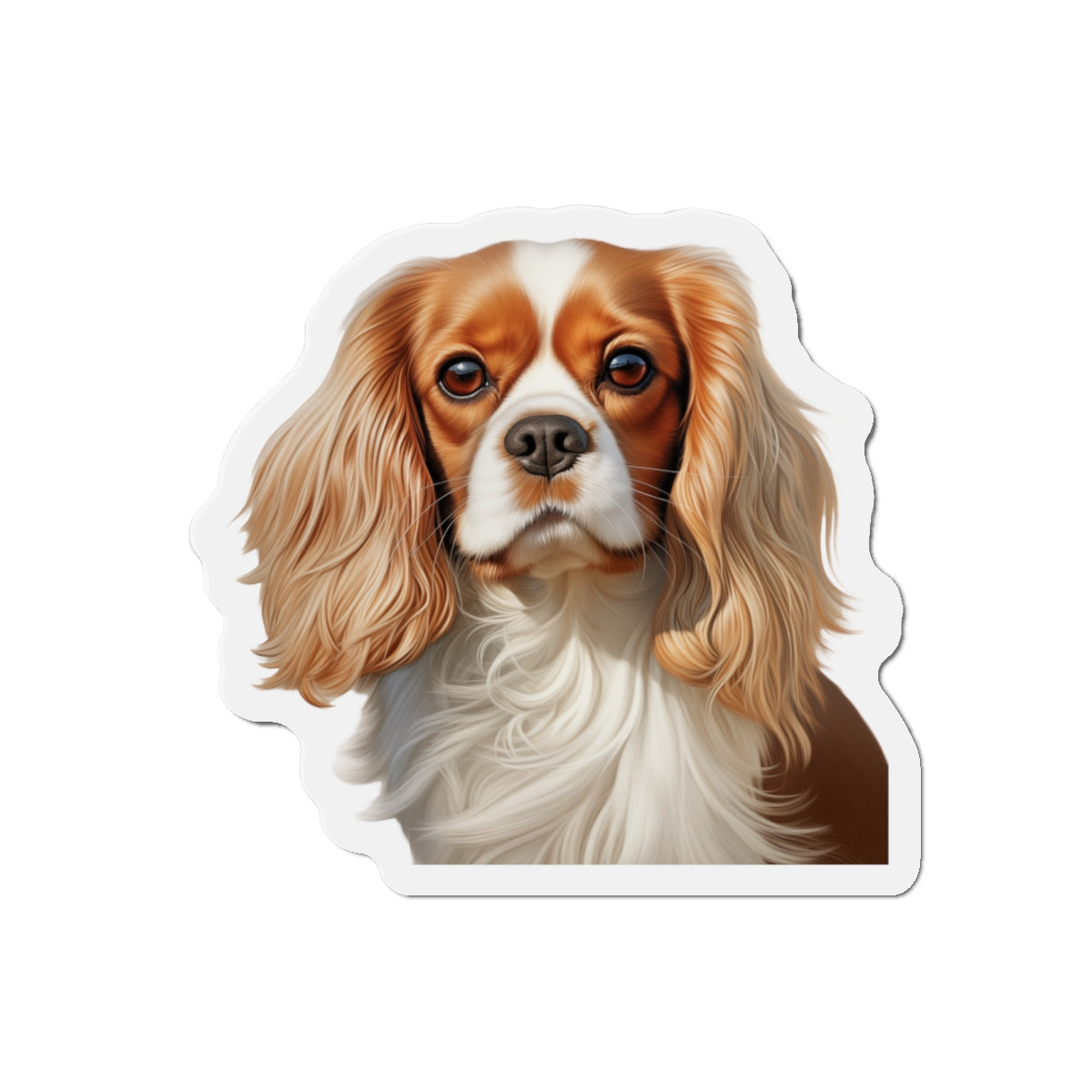 Cavalier King Charles Spaniel Magnet - Die Cut Dog Magnet