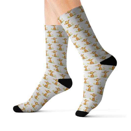 Cute Giraffe Socks