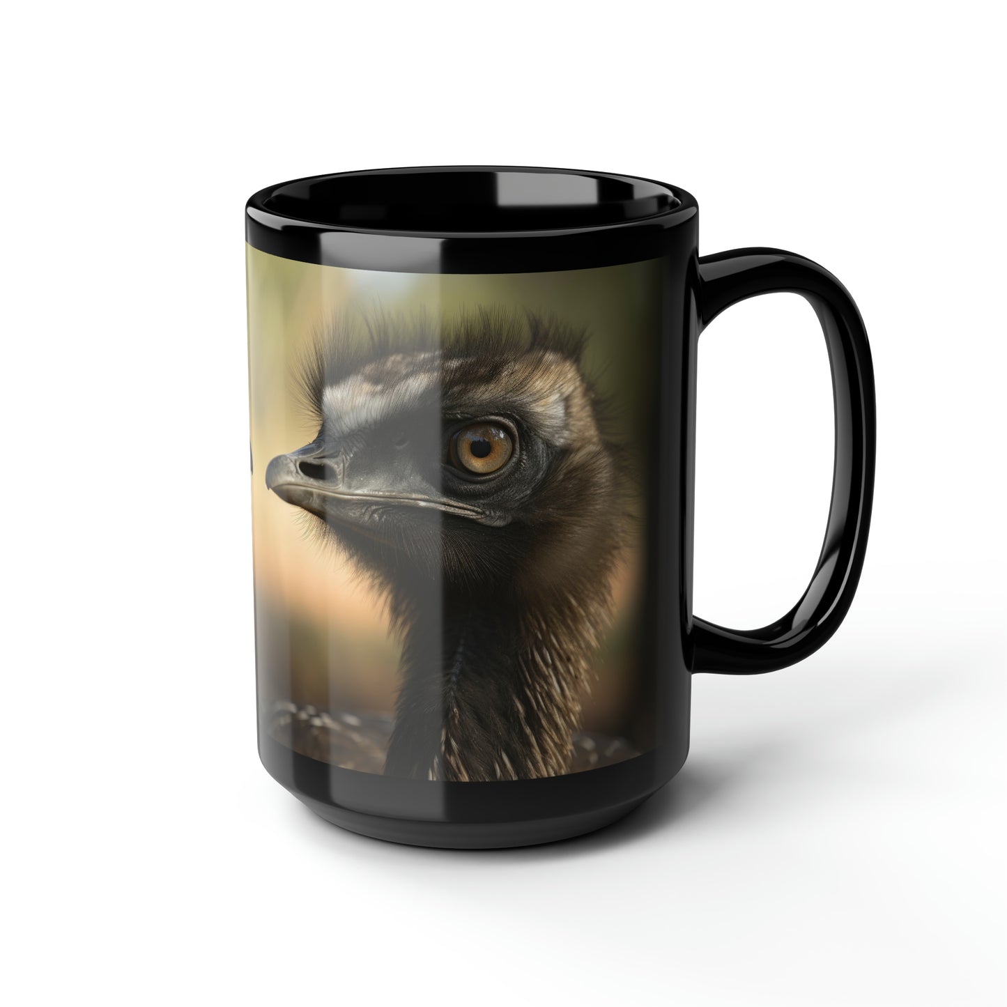 Emu Mug - 15 oz Ceramic Mug