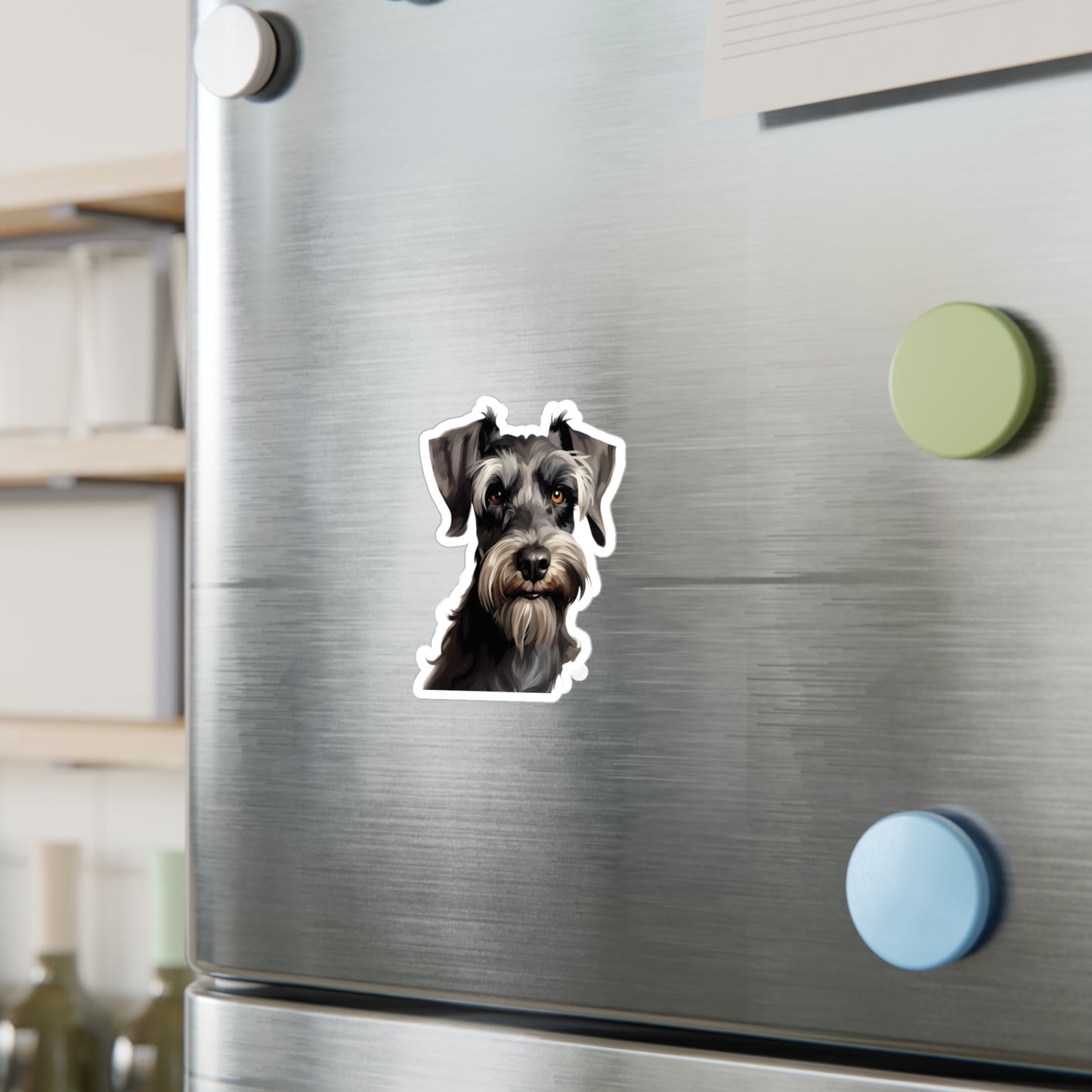 Schnauzer Sticker - Kiss-Cut Dog Vinyl Decals