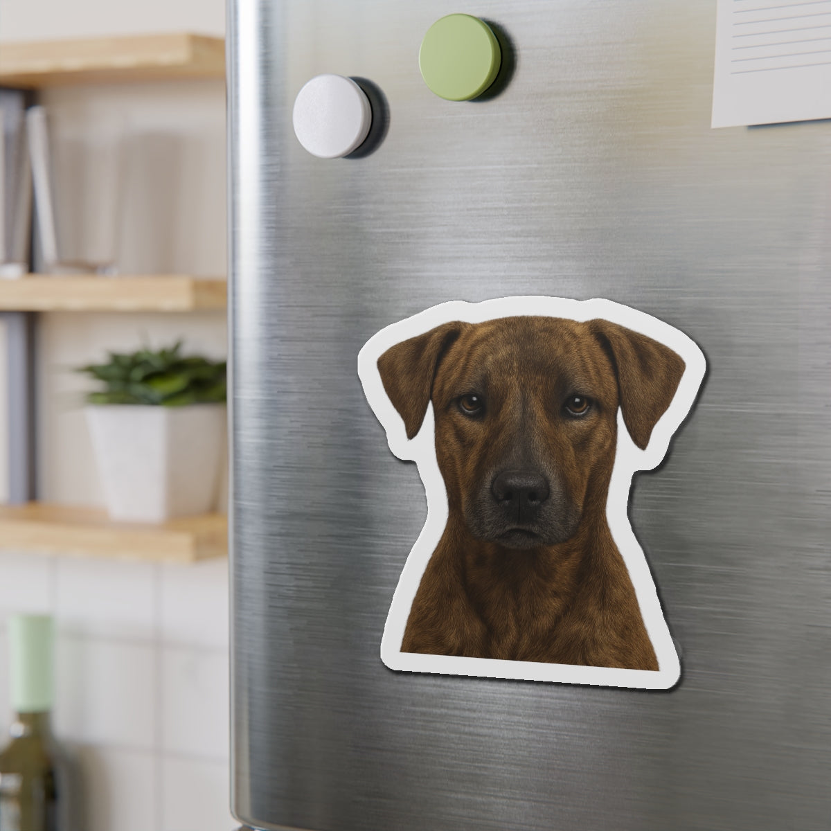 Africanis Die-Cut Magnet, Fridge Magnet, Cute Dog Magnet, Animal Lover Gift, Pet Owner Decor, Kitchen Decor