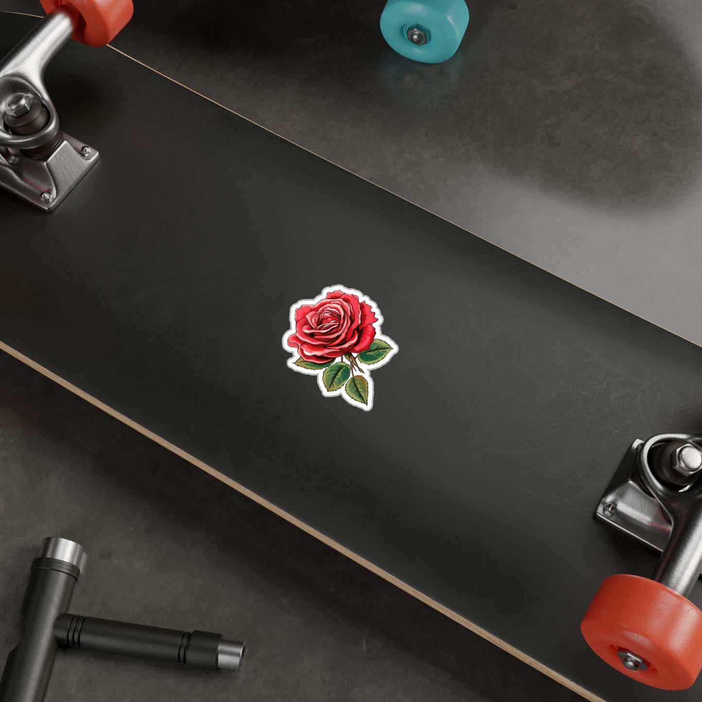 Rose Sticker - Kiss-Cut Vinyl Decals