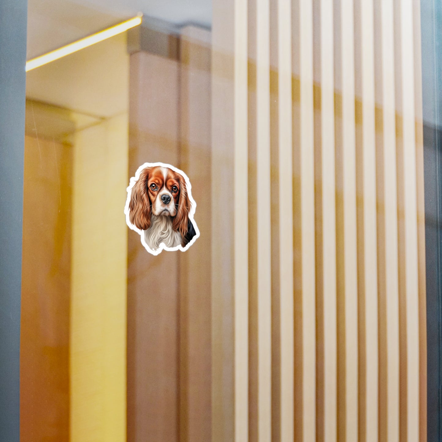 Cavalier King Charles Spaniel Sticker - Vinyl Dog Decals