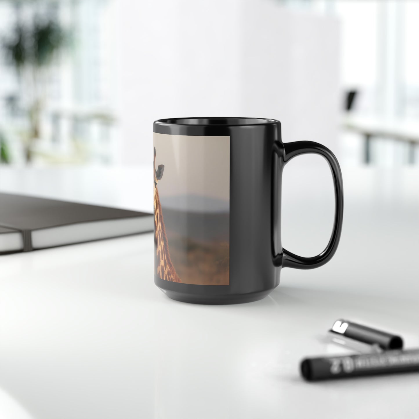 Giraffe Mug - 15 oz Ceramic Mug
