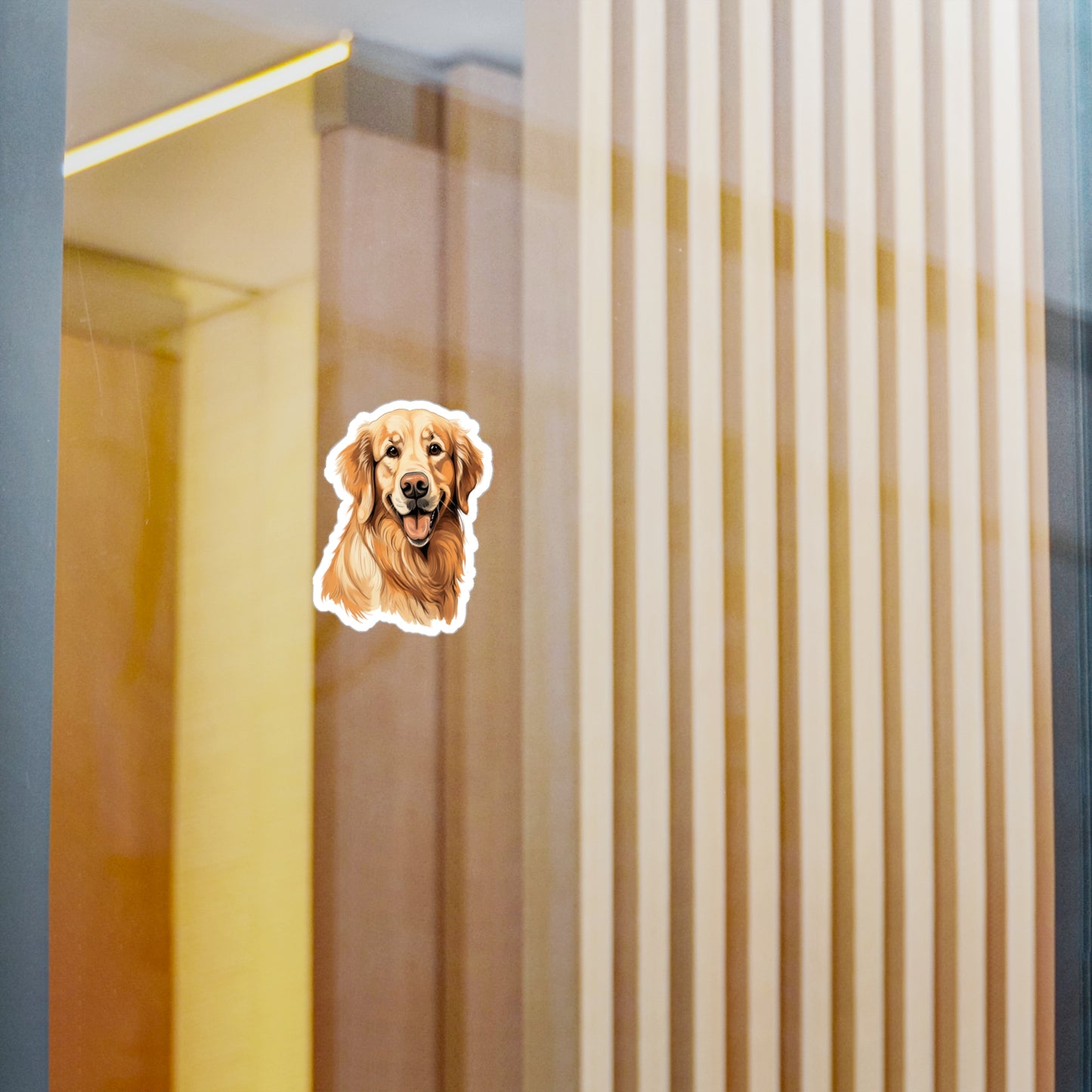 Golden Retriever Sticker - Kiss-Cut Vinyl Decals