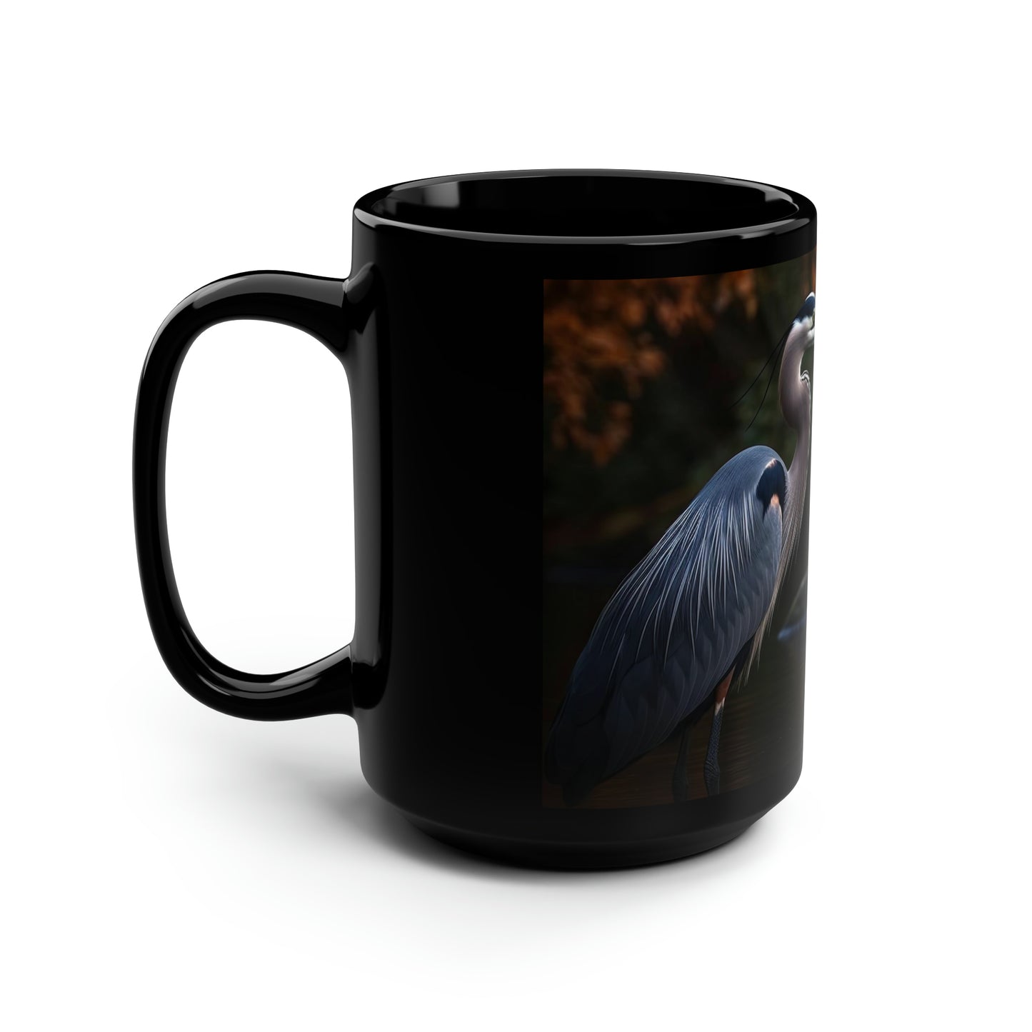 Heron Mug - 15oz Ceramic Mug