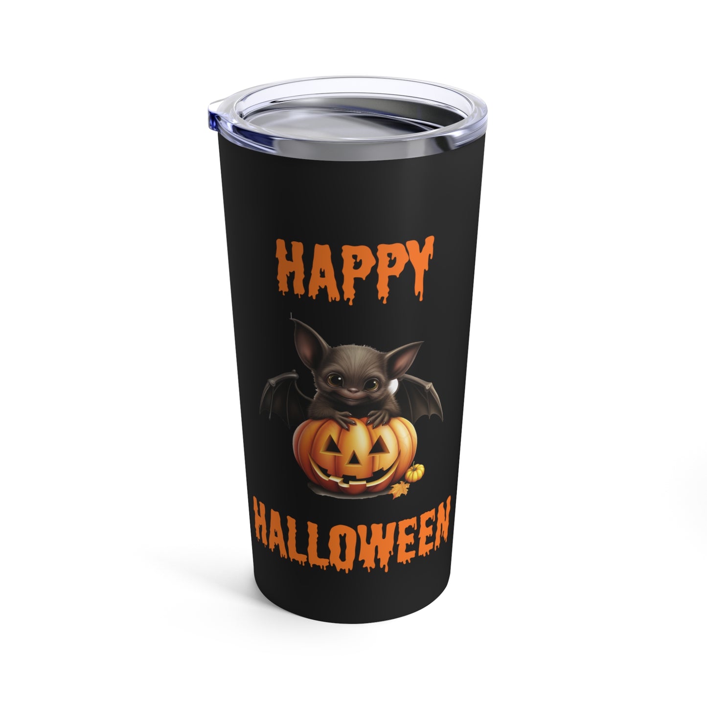 Happy Halloween Bat Stainless Steel Tumbler 20oz