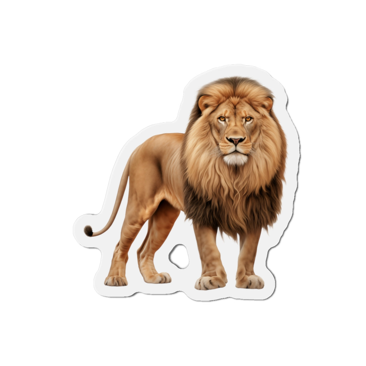 Lion Magnet - Die-Cut
