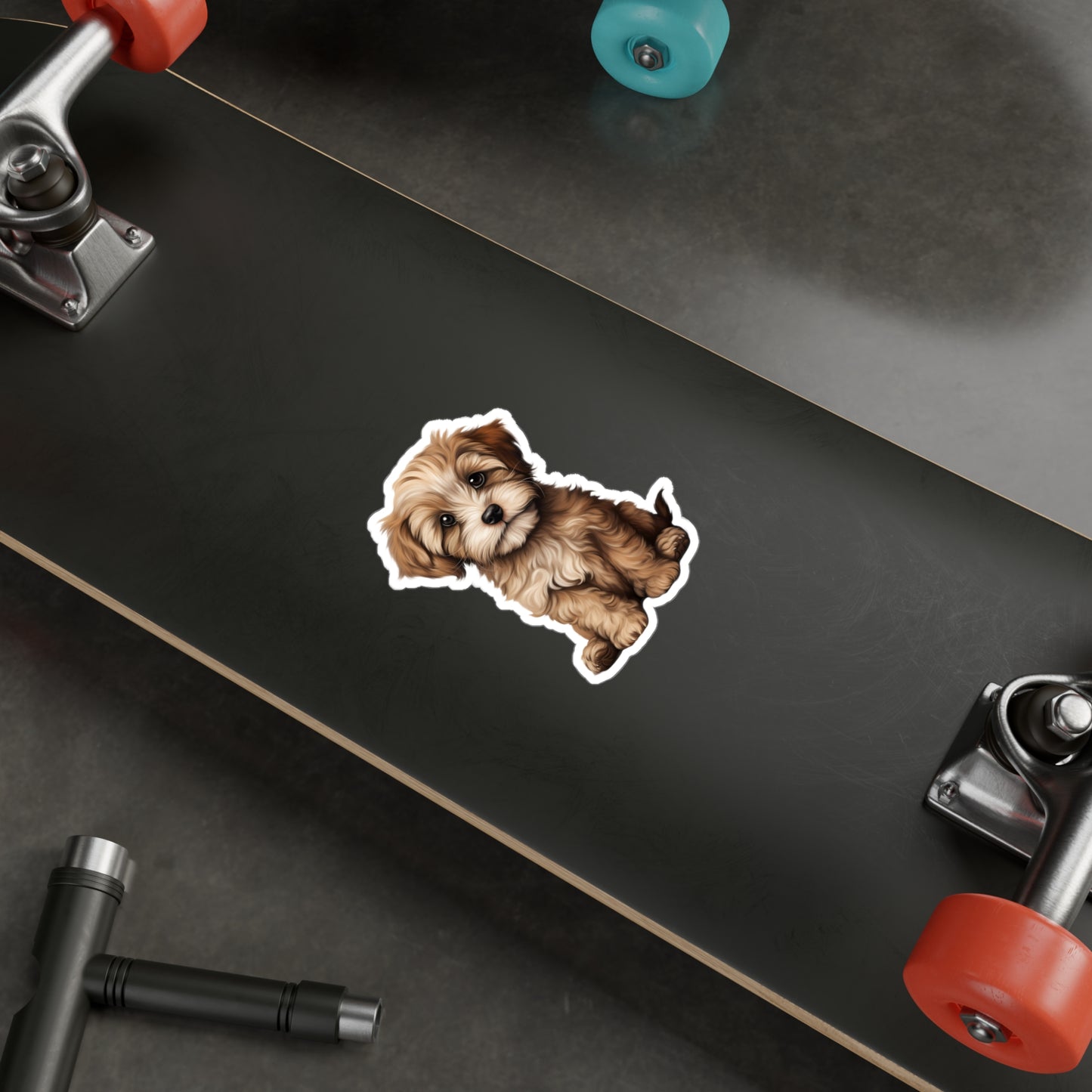 Shihpoo Sticker - Kiss-Cut Vinyl Dog Decals
